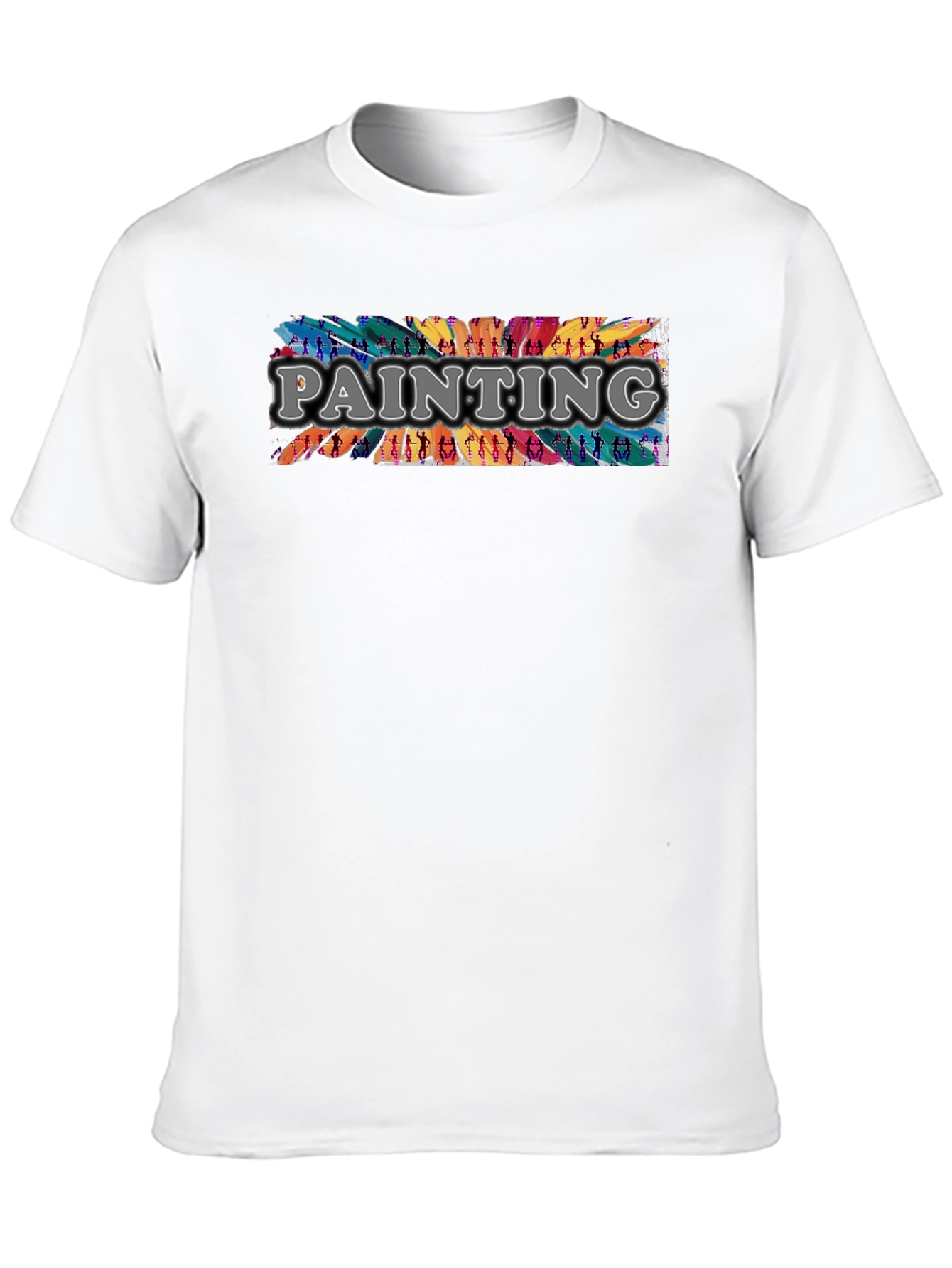 Painterly T-Shirt - Artistic Expression