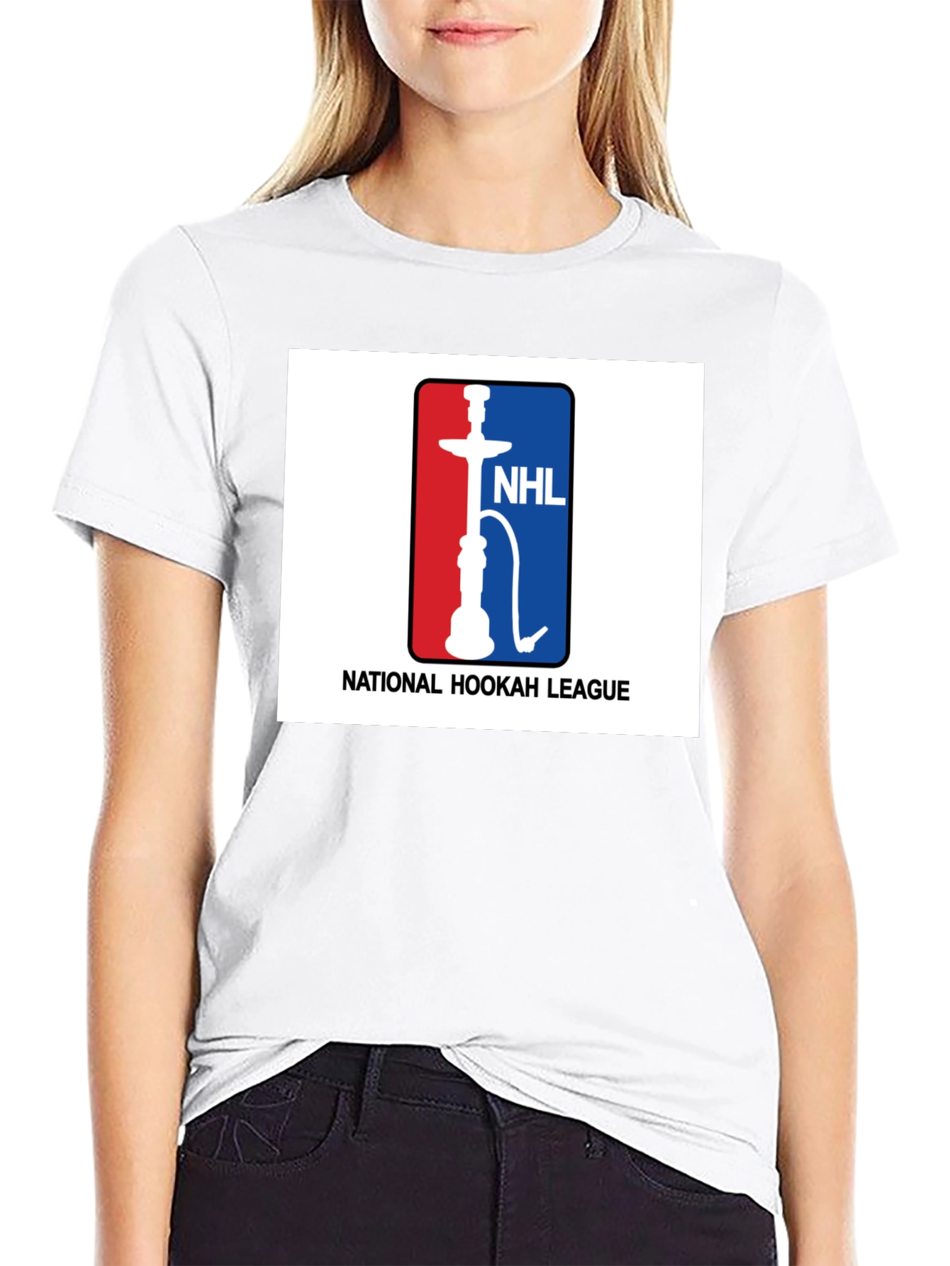 National Hookah League Black T-Shirt