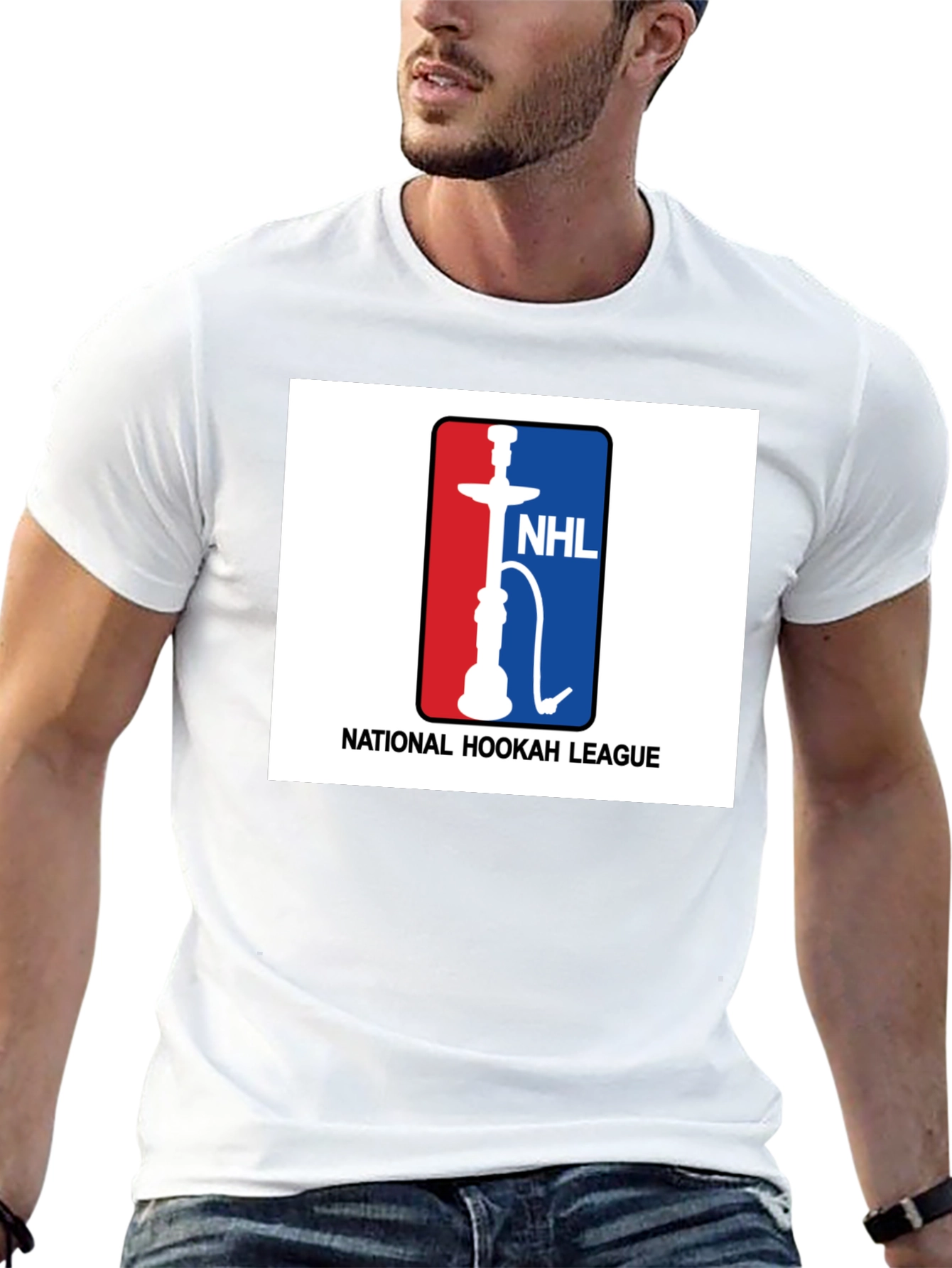 National Hookah League Black T-Shirt