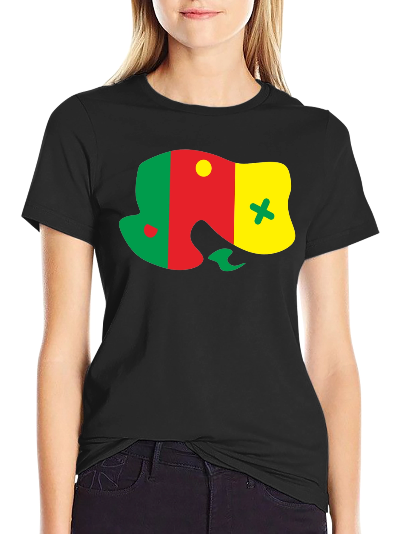 Senegal Flag Graphic T-Shirt