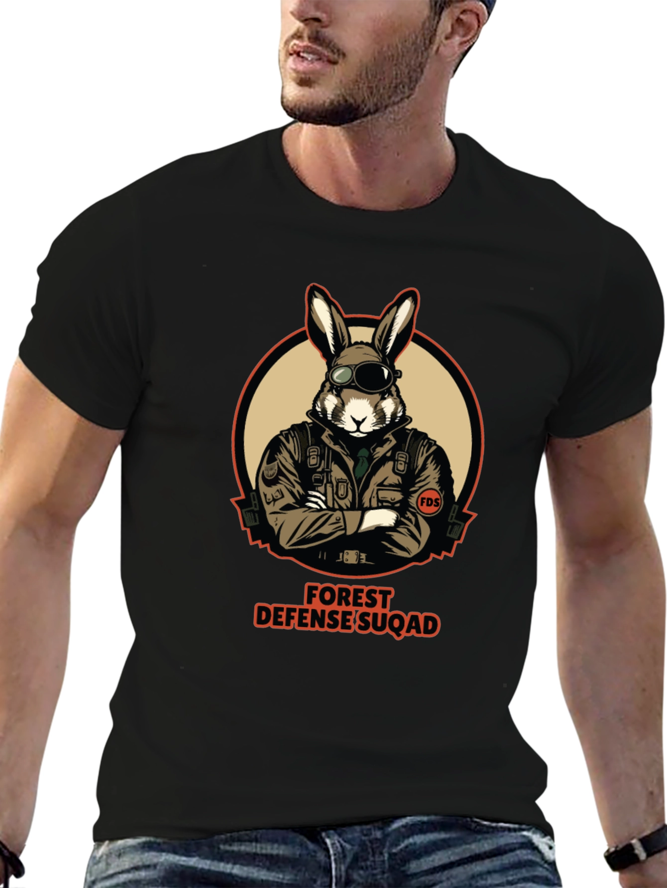 Forest Defense Squad Graphic T-Shirt