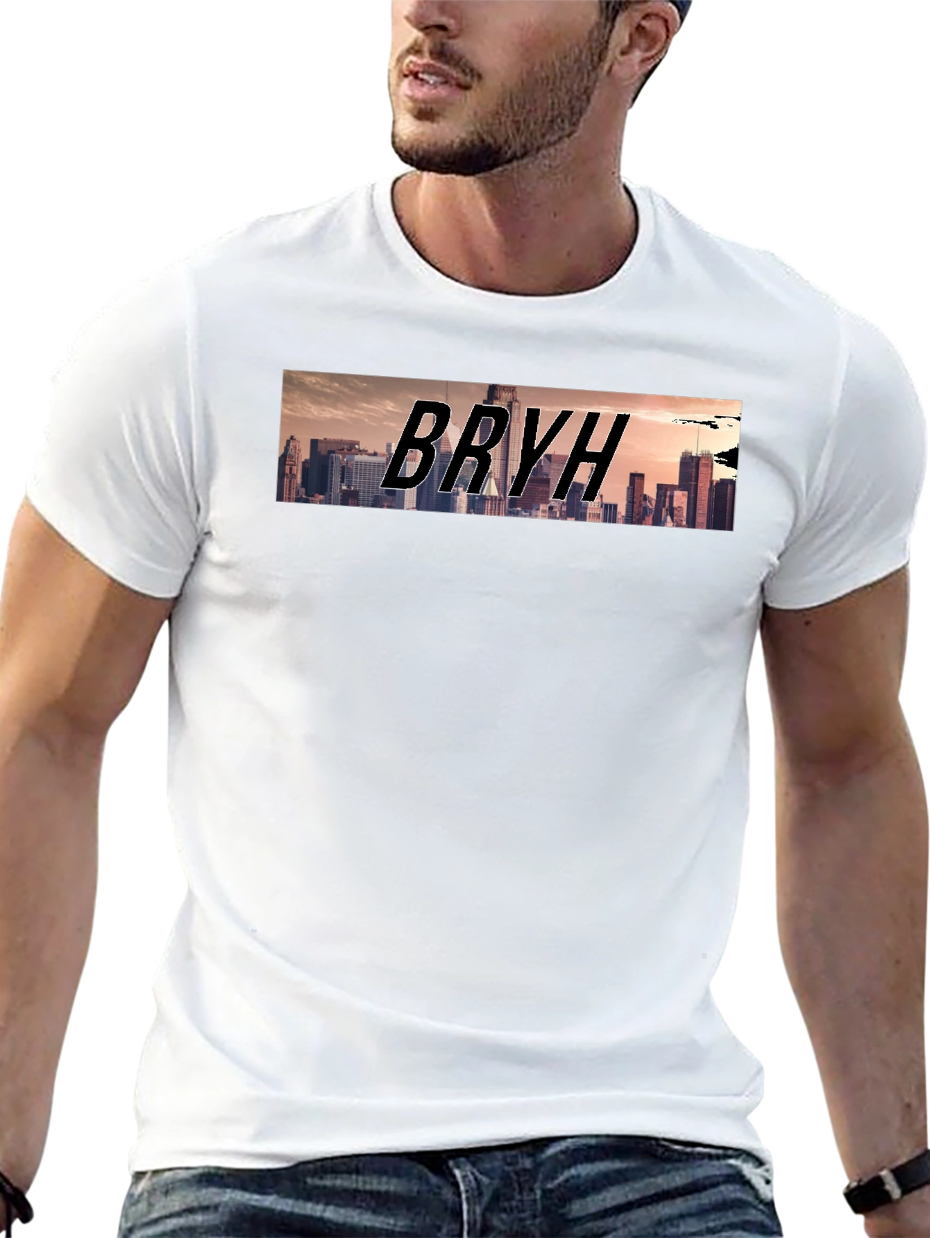 Urban Graphic Tee - Cityscape BRYH Print