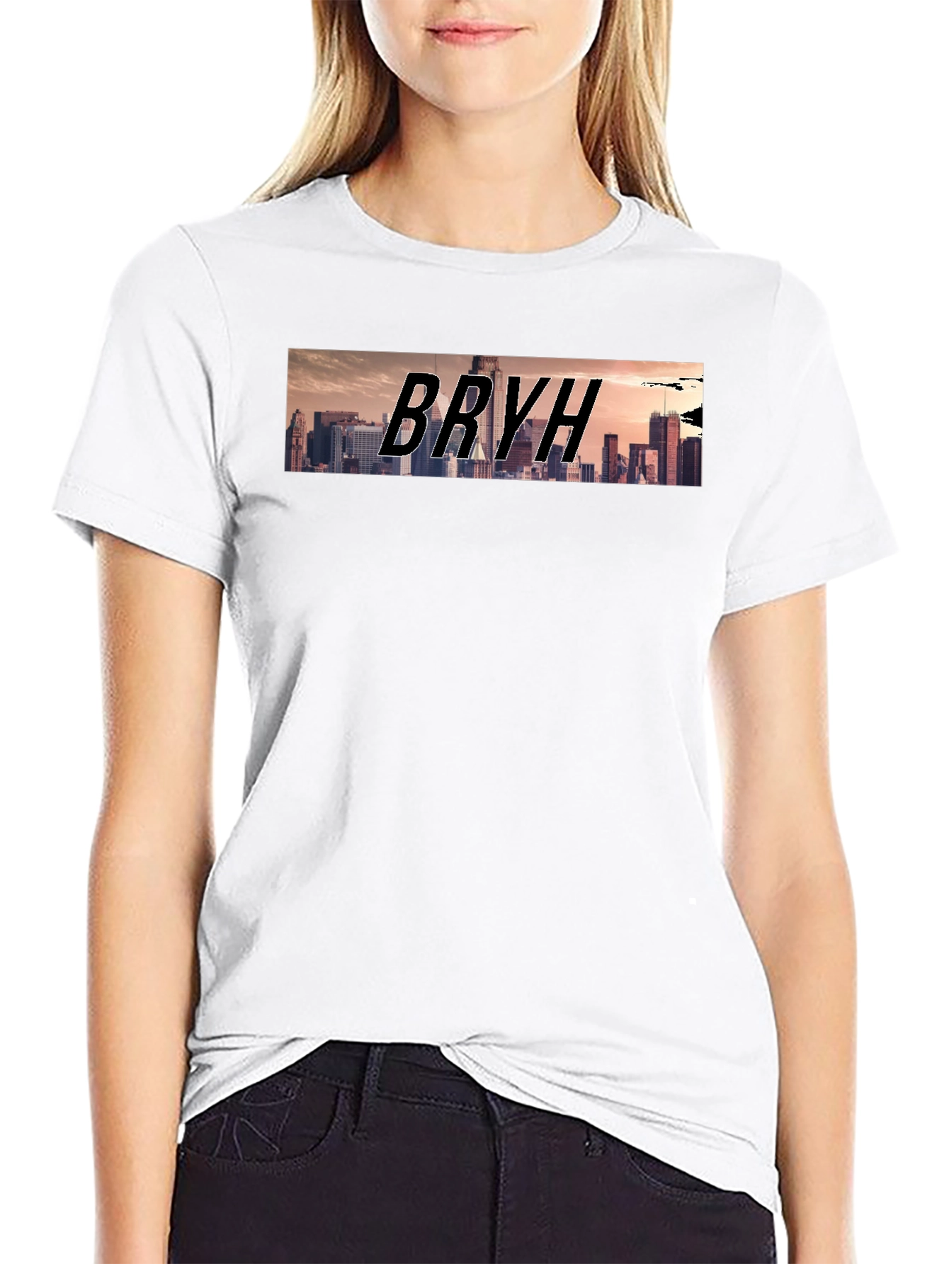 Urban Graphic Tee - Cityscape BRYH Print