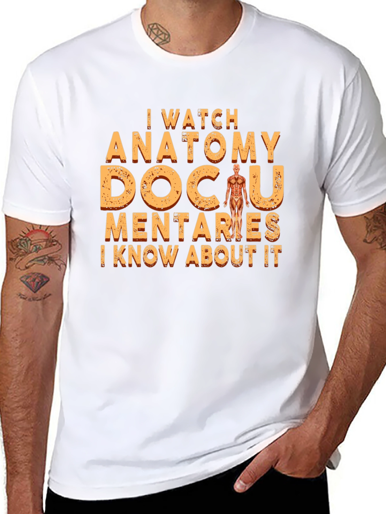 Anatomy Documentaries Graphic T-Shirt