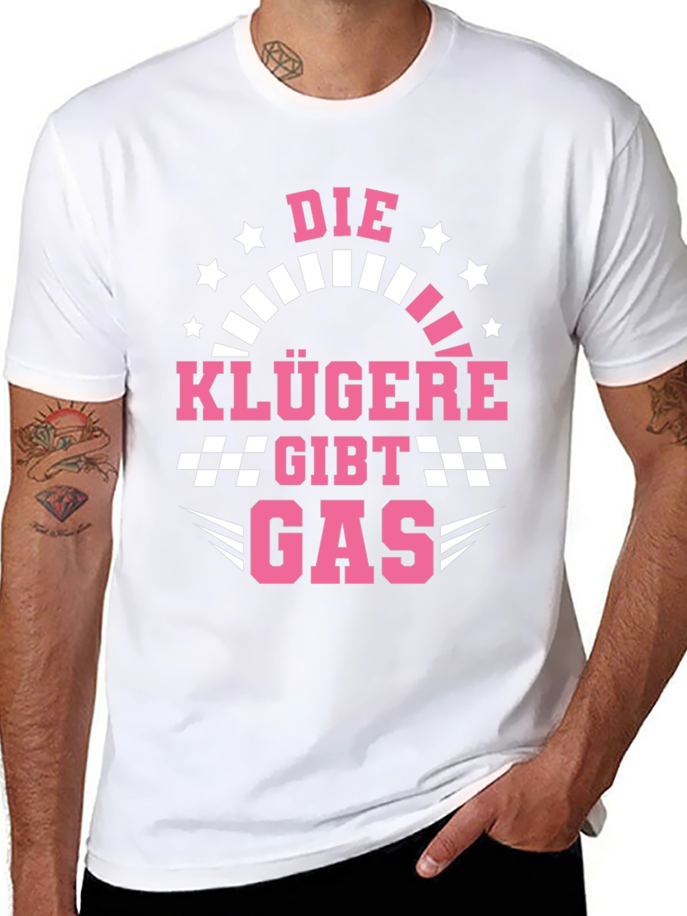 Die Klügere Gibt Gas T-Shirt