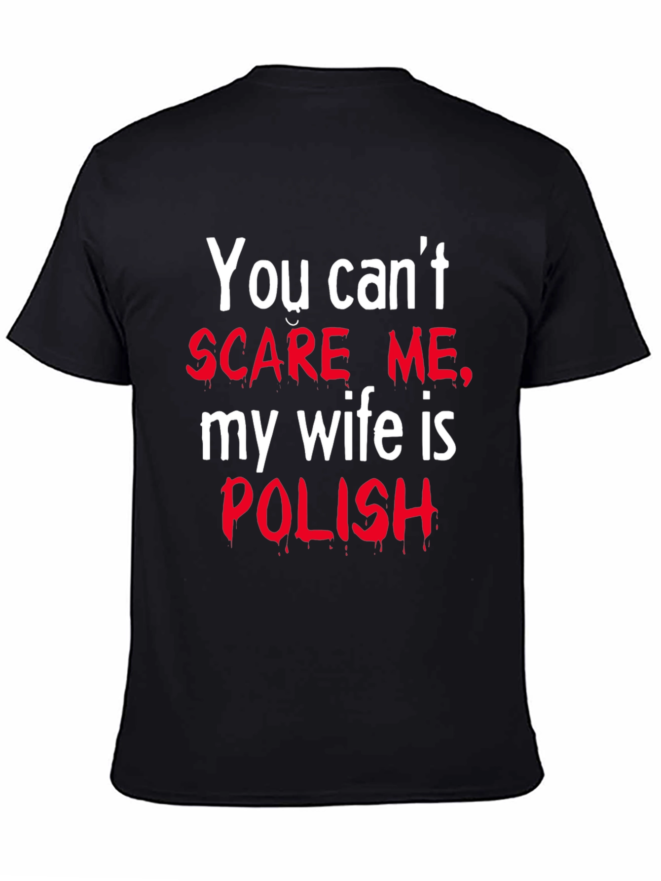 Funny Polish Wife Graphic T-Shirt