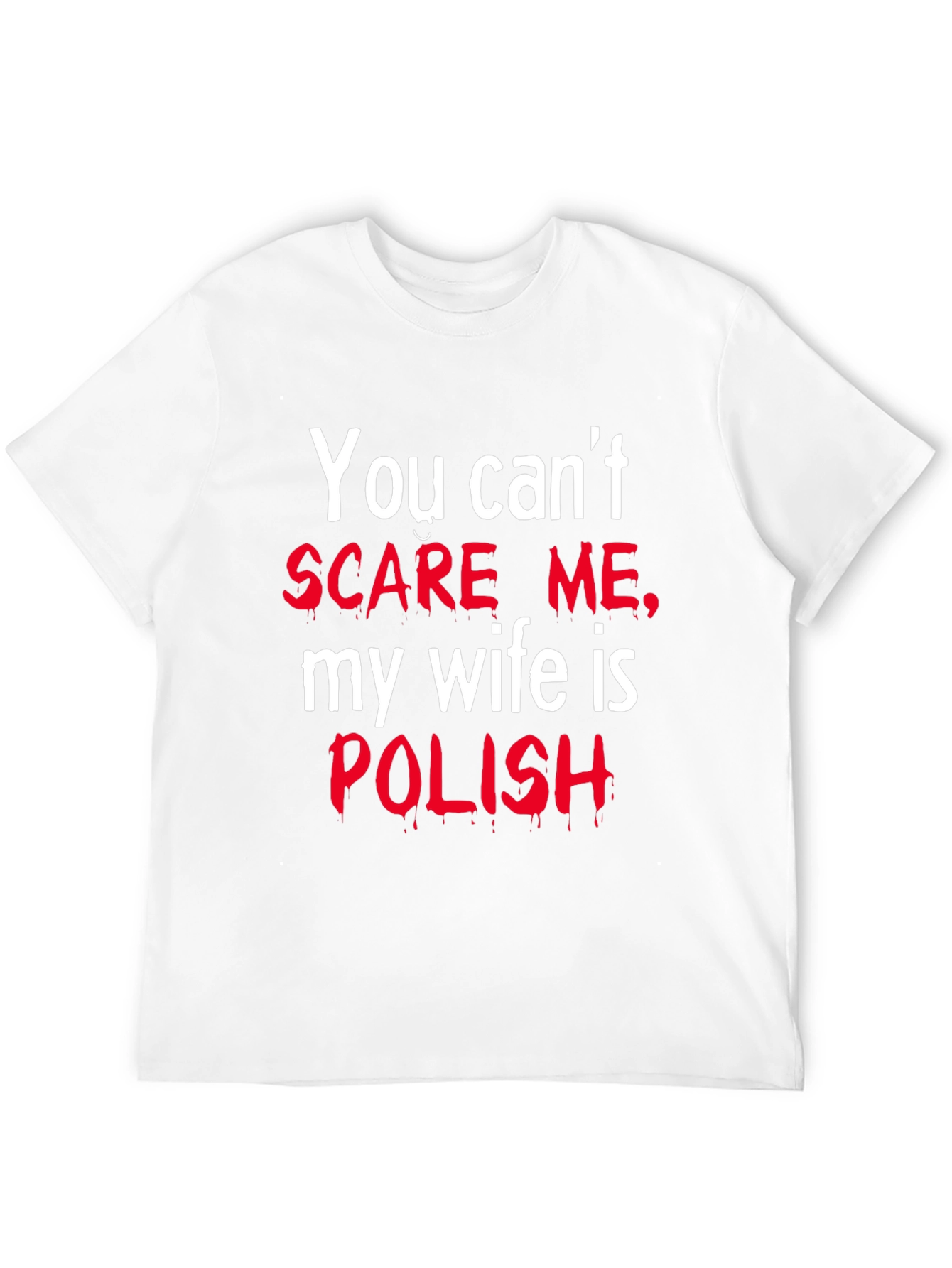Funny Polish Wife Graphic T-Shirt