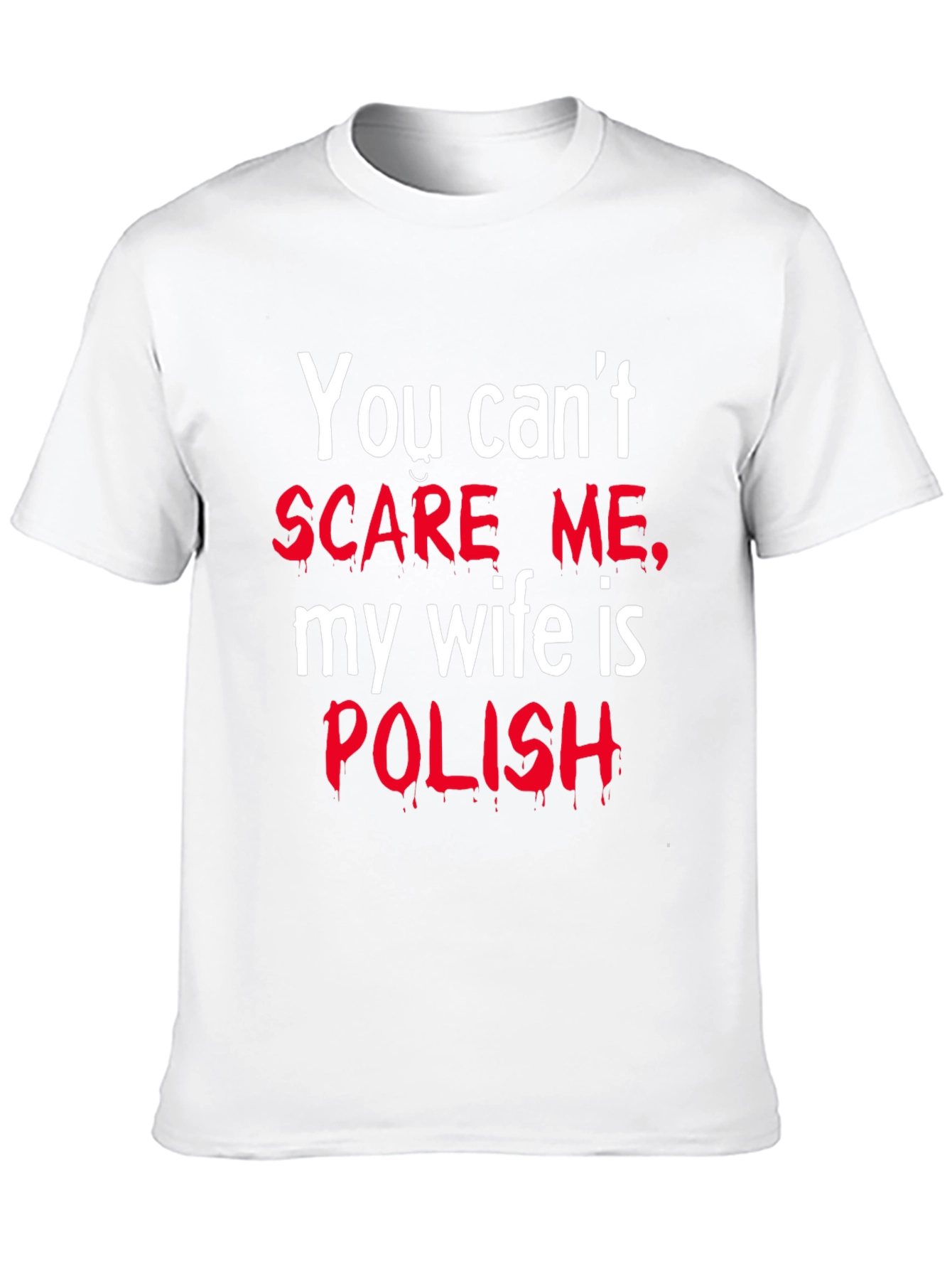 Funny Polish Wife Graphic T-Shirt