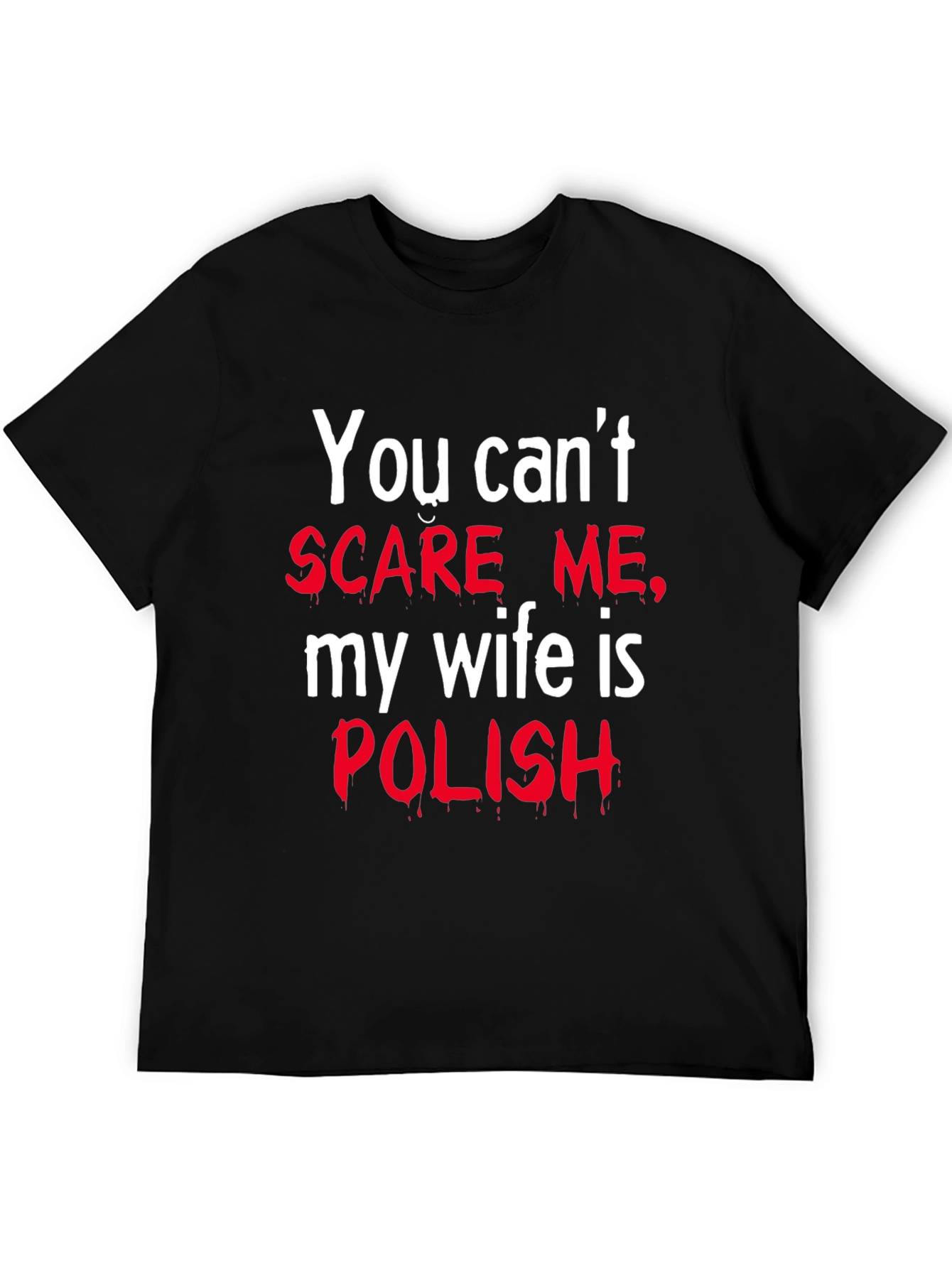 Funny Polish Wife Graphic T-Shirt