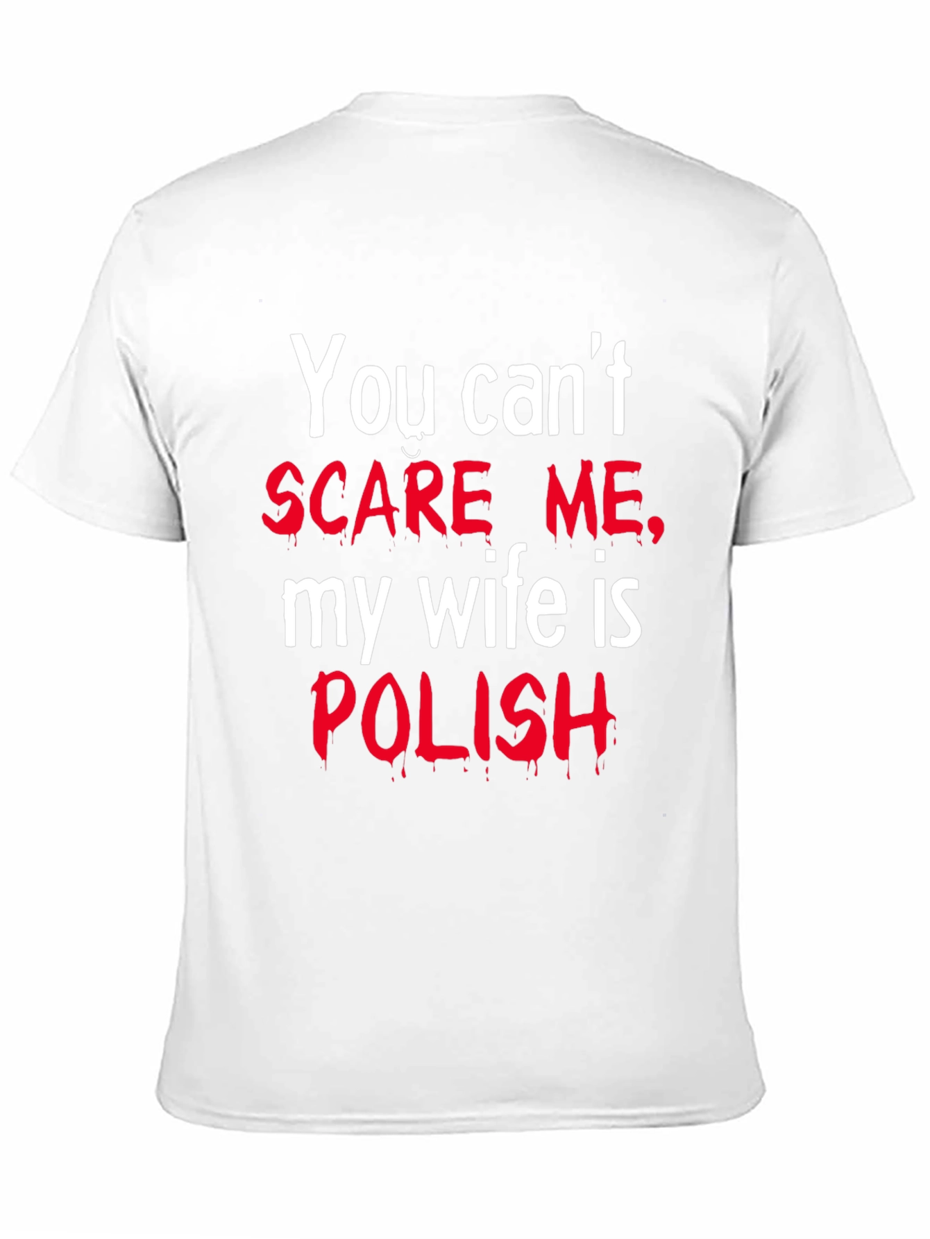 Funny Polish Wife Graphic T-Shirt