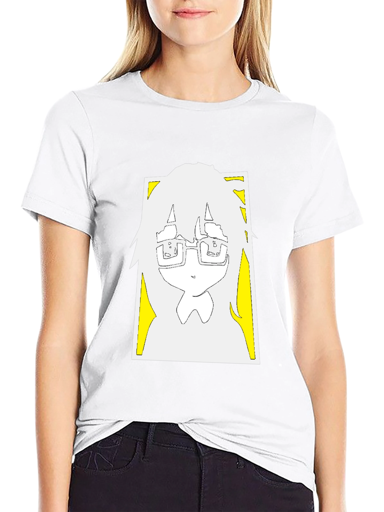 Anime Graphic Tee - Unisex Black T-Shirt