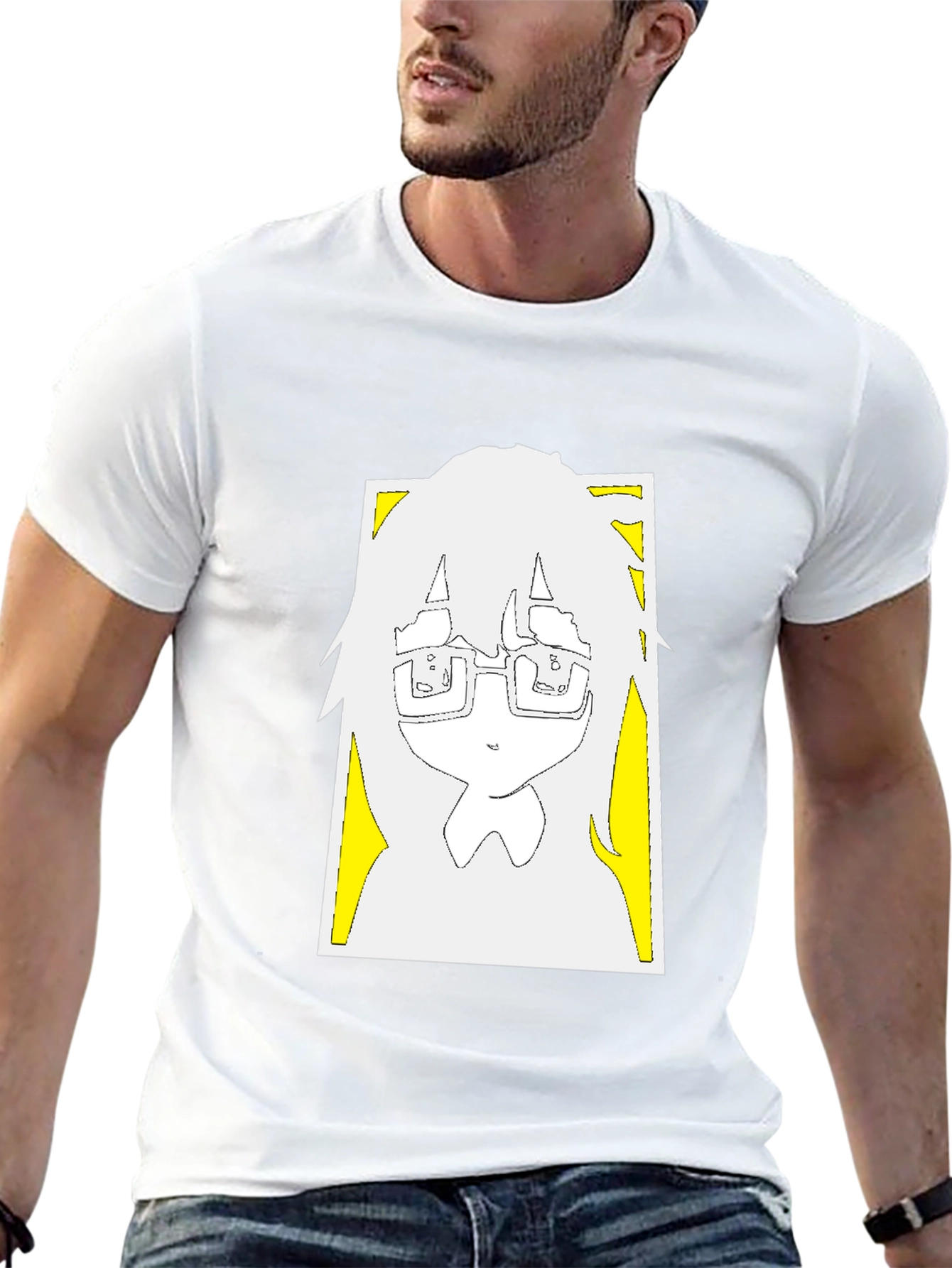 Anime Graphic Tee - Unisex Black T-Shirt