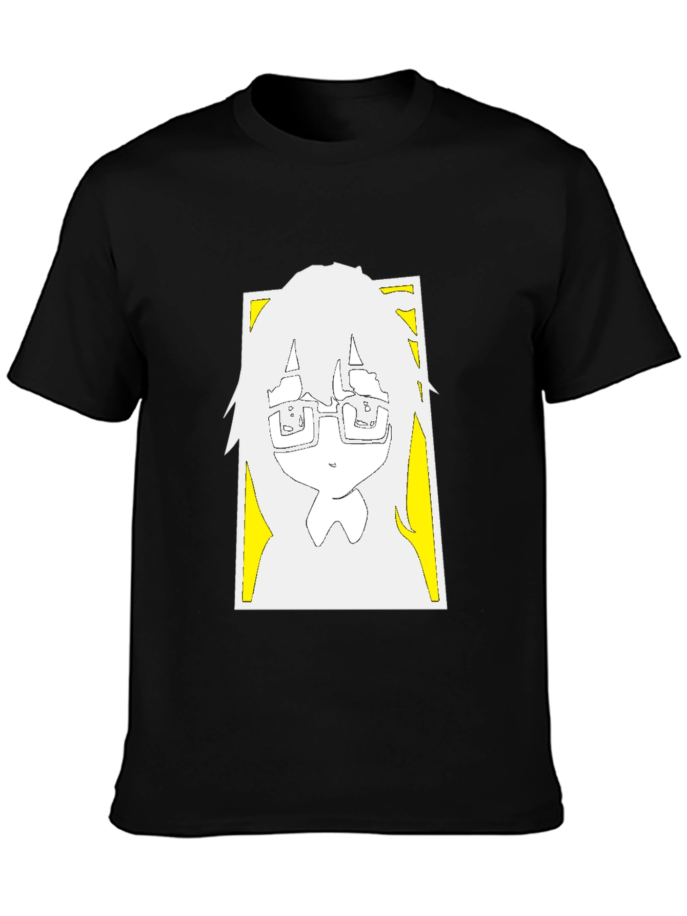 Anime Graphic Tee - Unisex Black T-Shirt