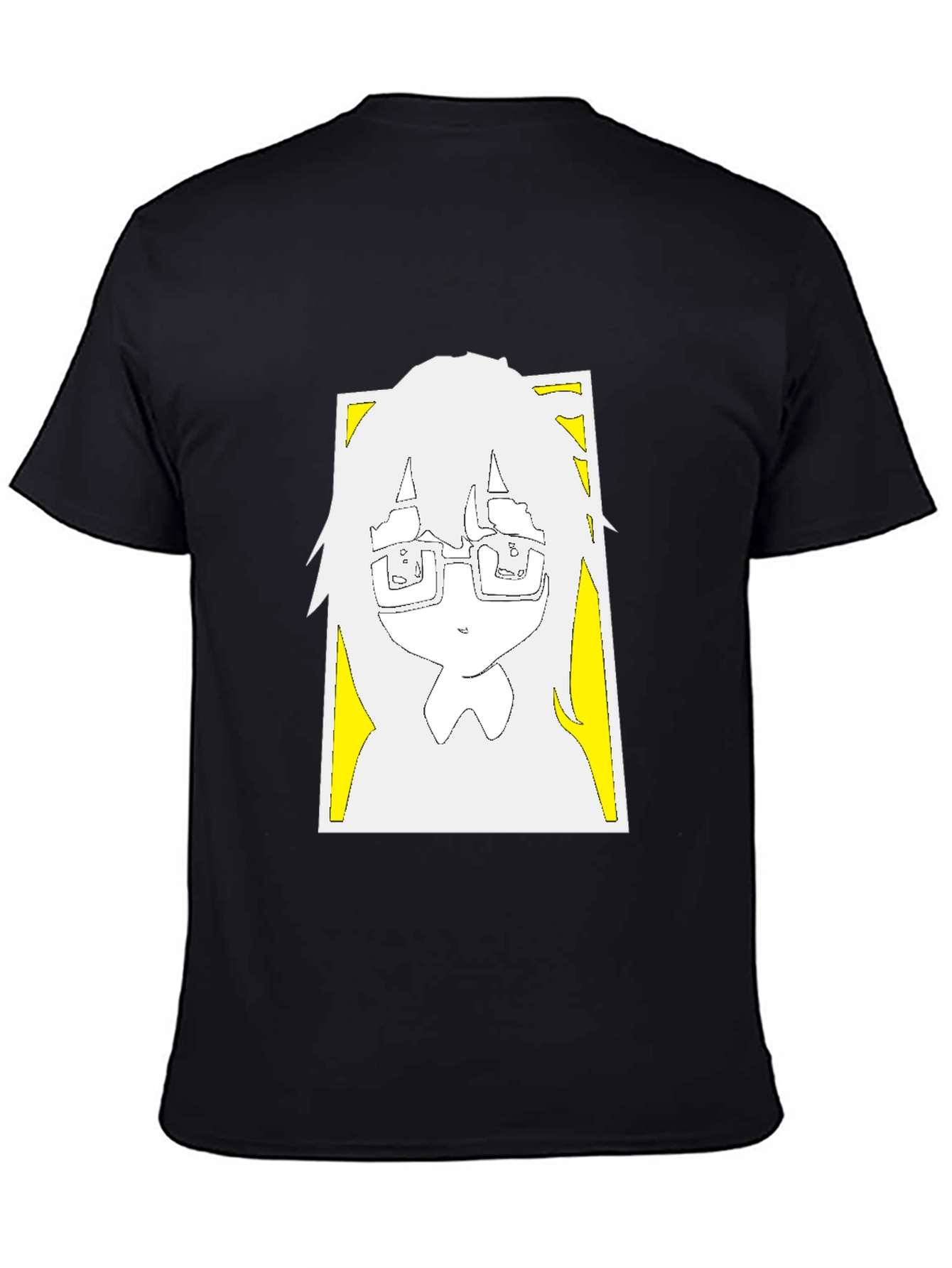 Anime Graphic Tee - Unisex Black T-Shirt