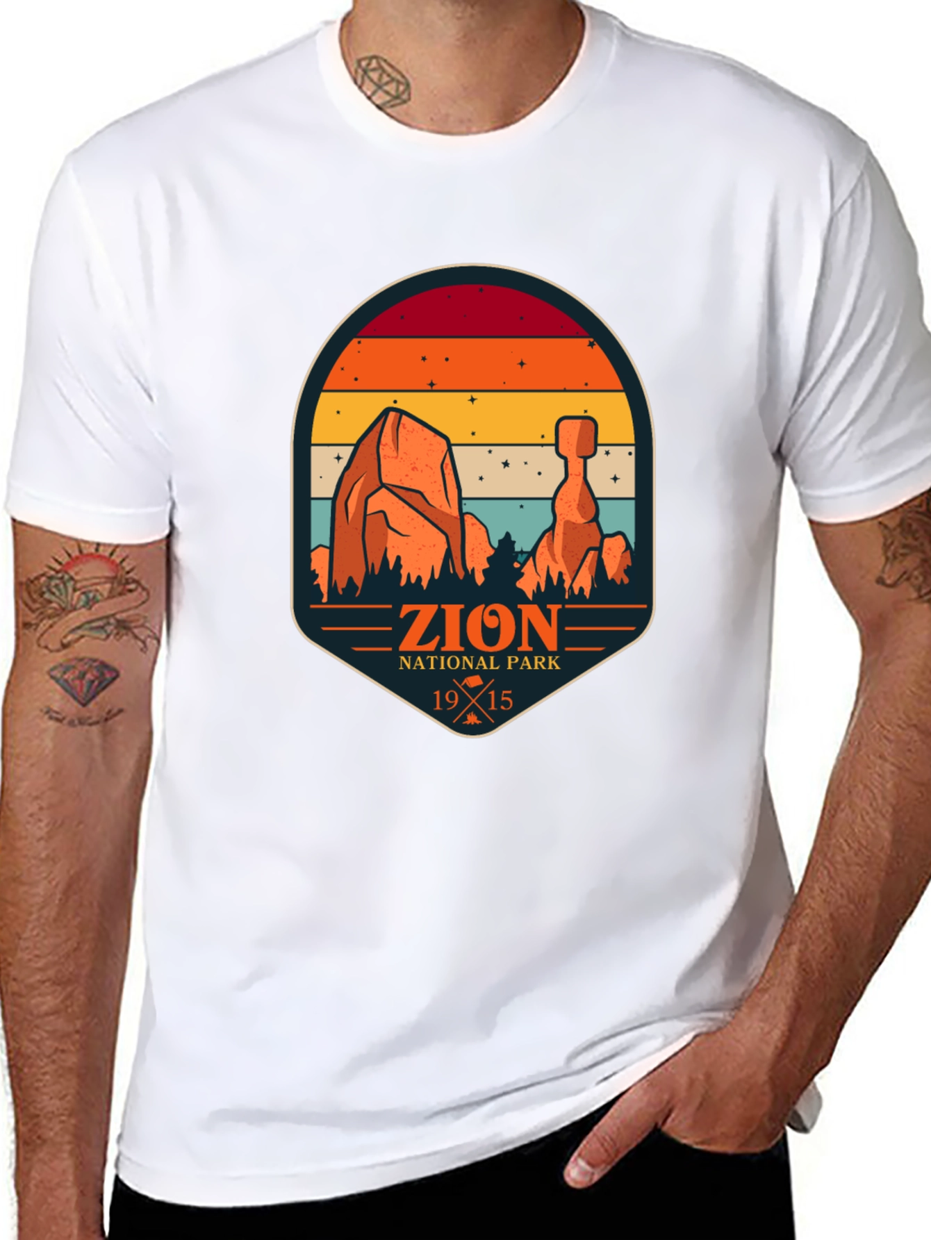 Zion National Park Graphic T-Shirt