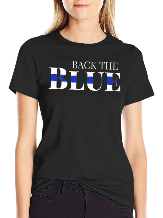 Back The Blue T-Shirt - Support Law Enforcement
