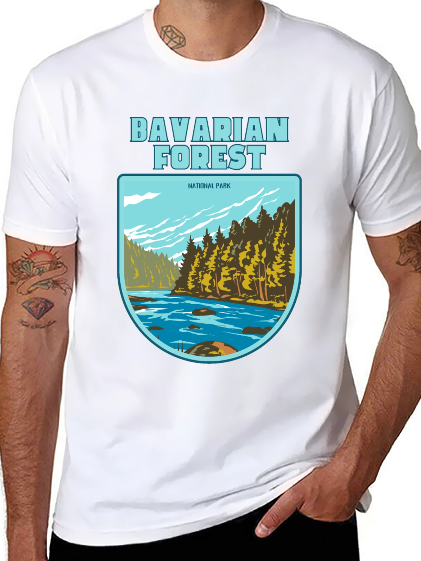 Bavarian Forest National Park Graphic T-Shirt