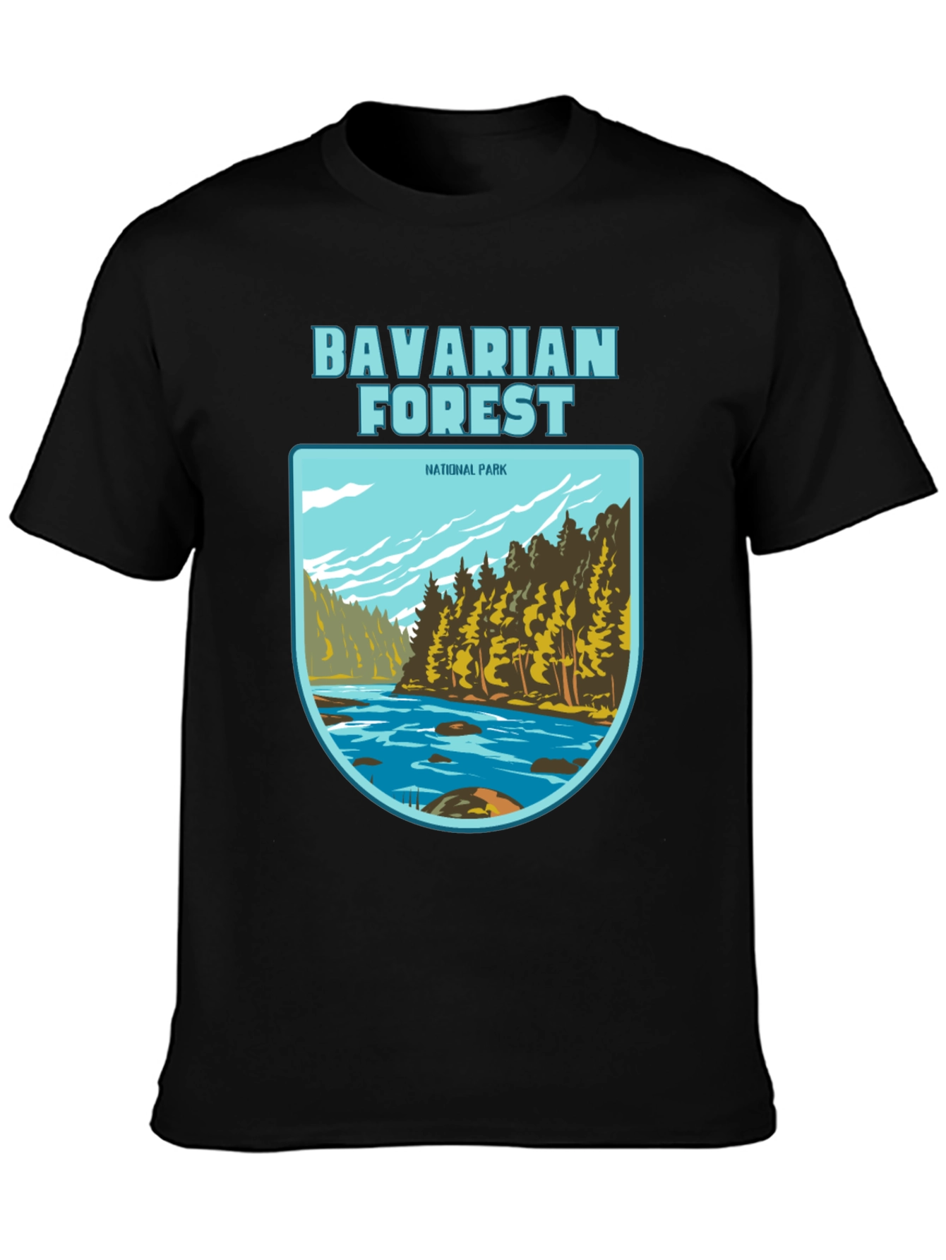 Bavarian Forest National Park Graphic T-Shirt
