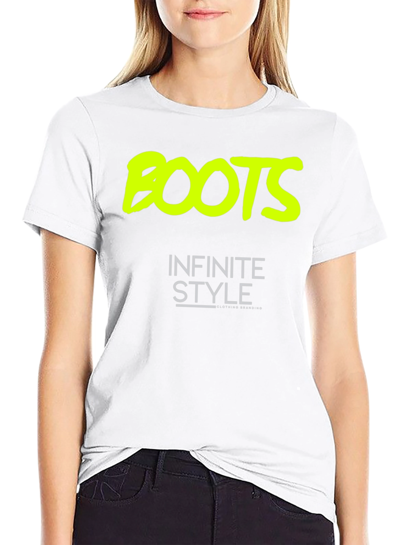 Boots Graphic Tee - Infinite Style Black T-Shirt