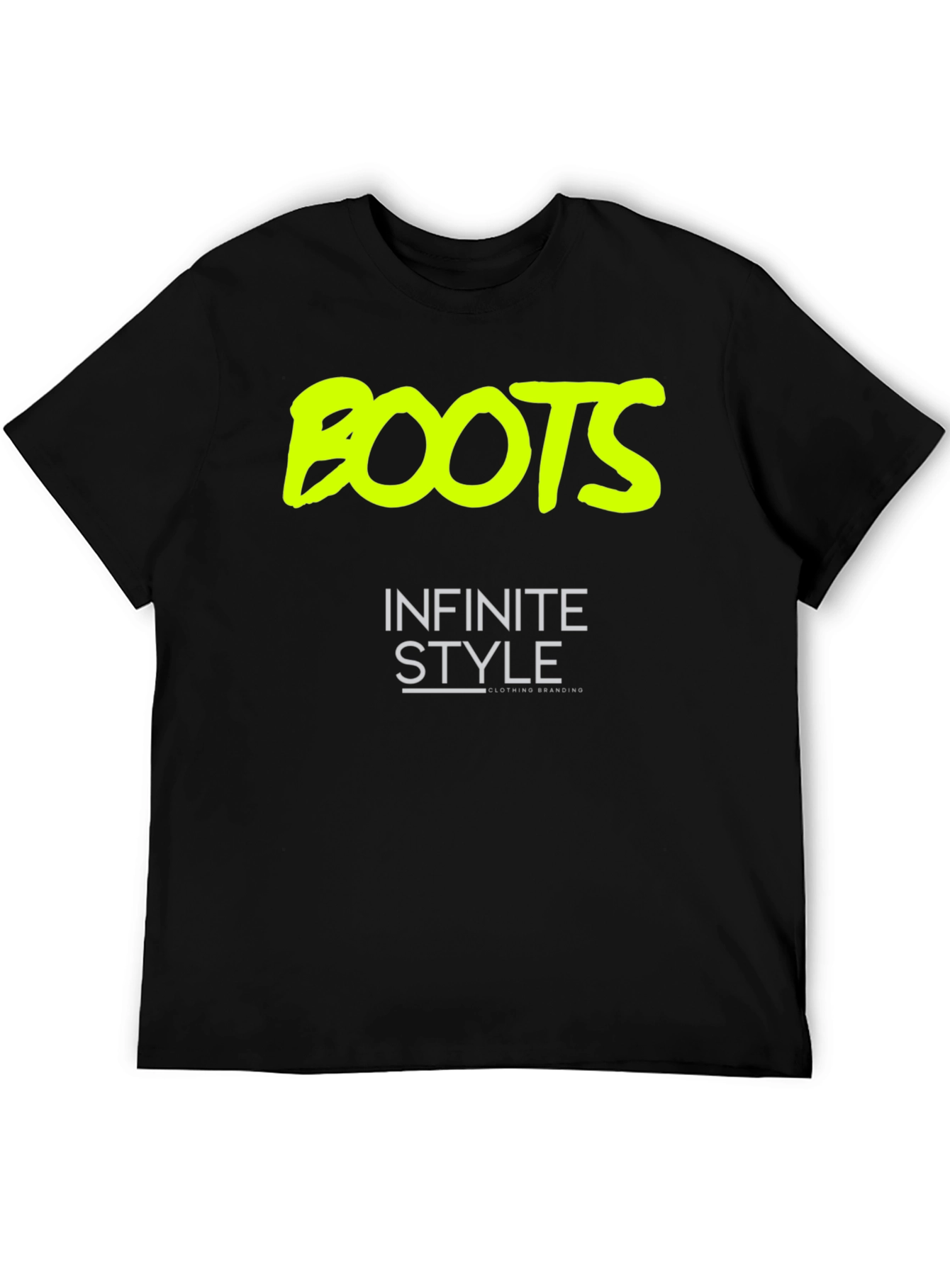 Boots Graphic Tee - Infinite Style Black T-Shirt