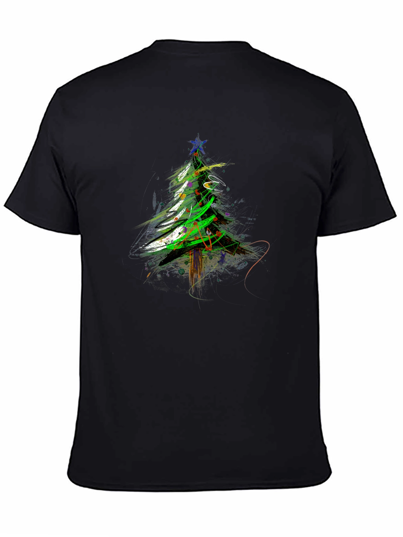 Christmas Tree Graphic Tee - Holiday Style