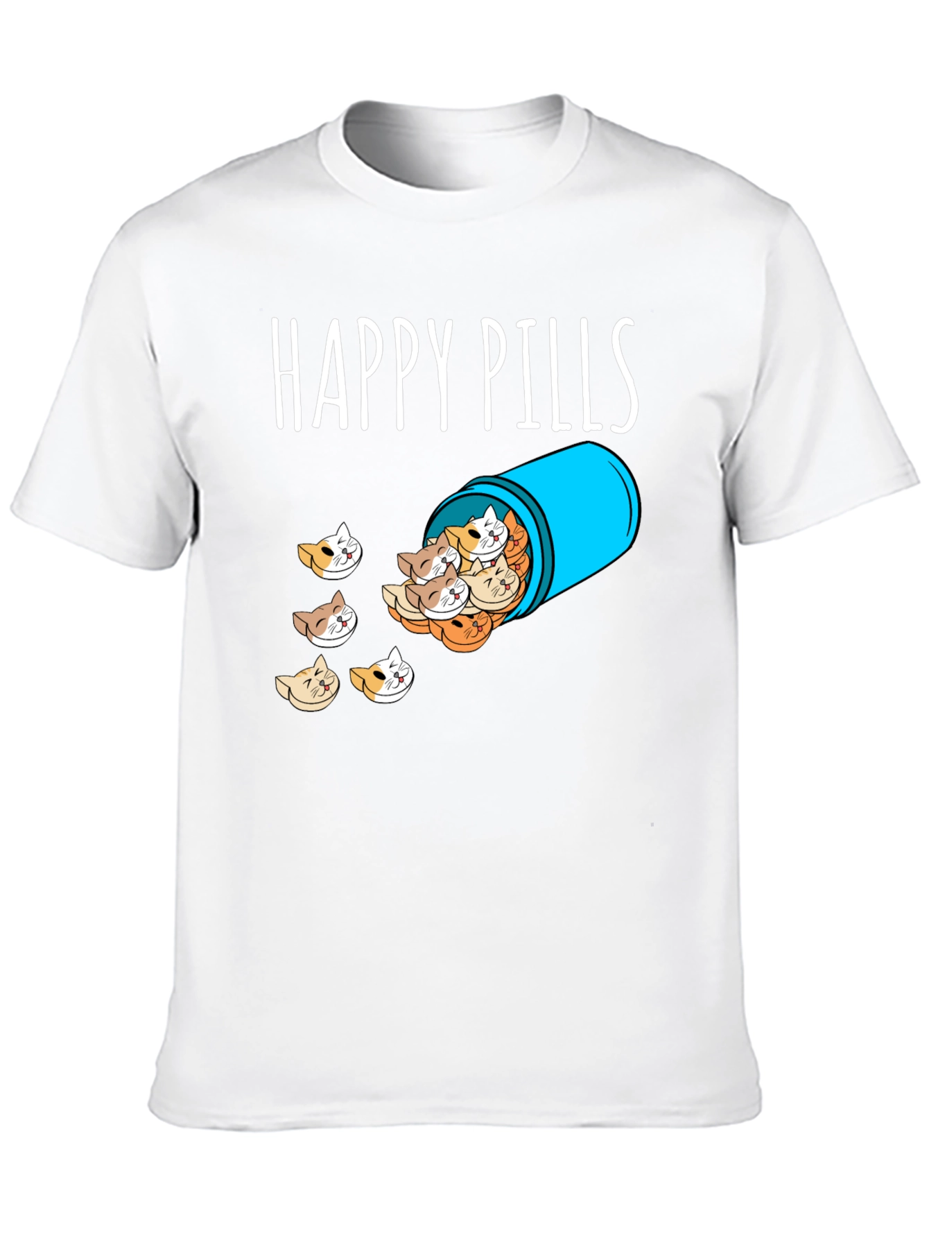 Happy Pills Cat T-Shirt