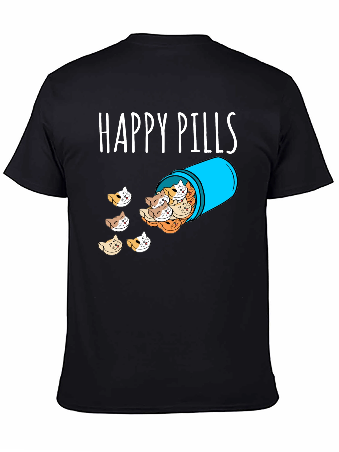 Happy Pills Cat T-Shirt