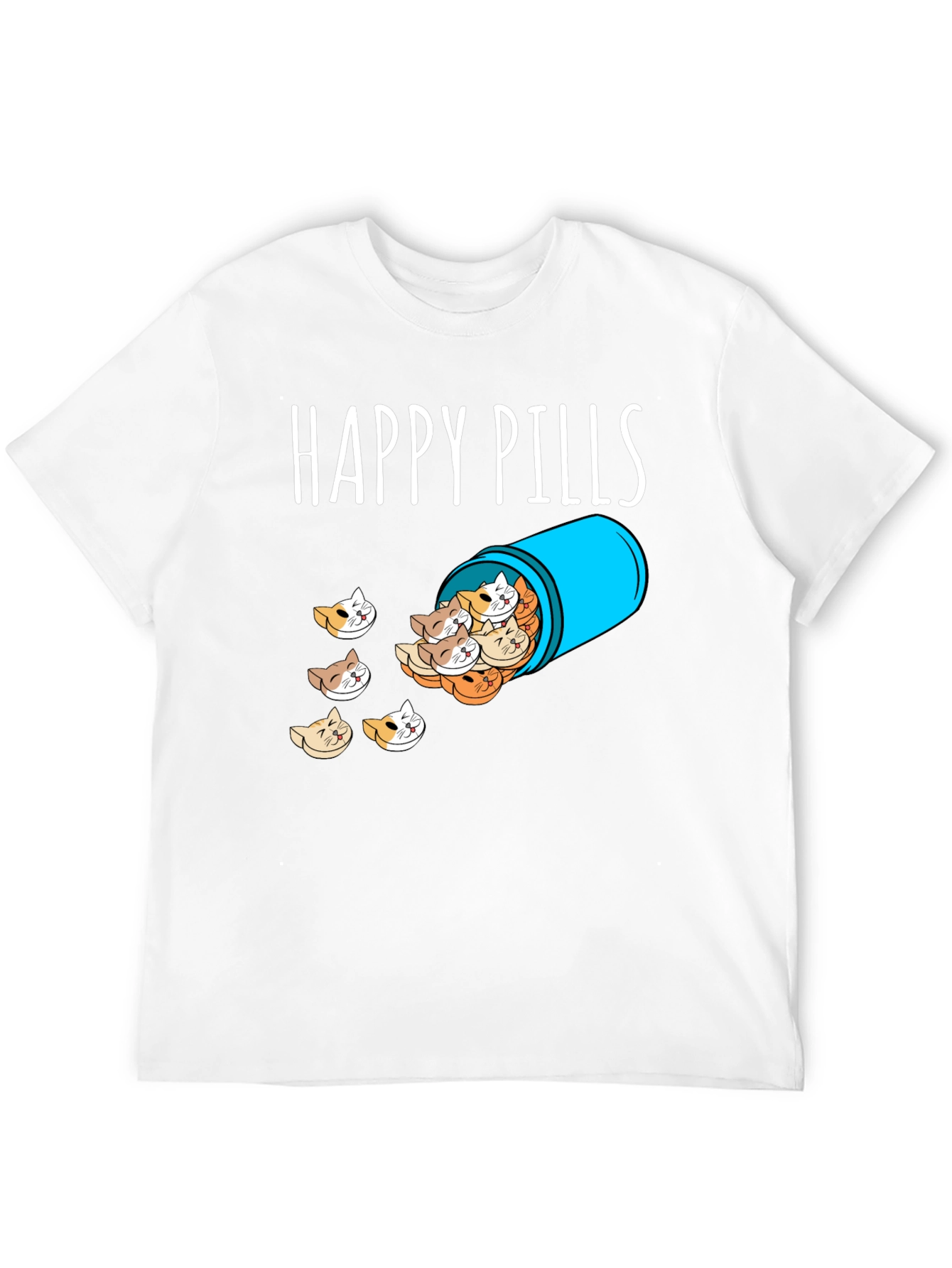 Happy Pills Cat T-Shirt