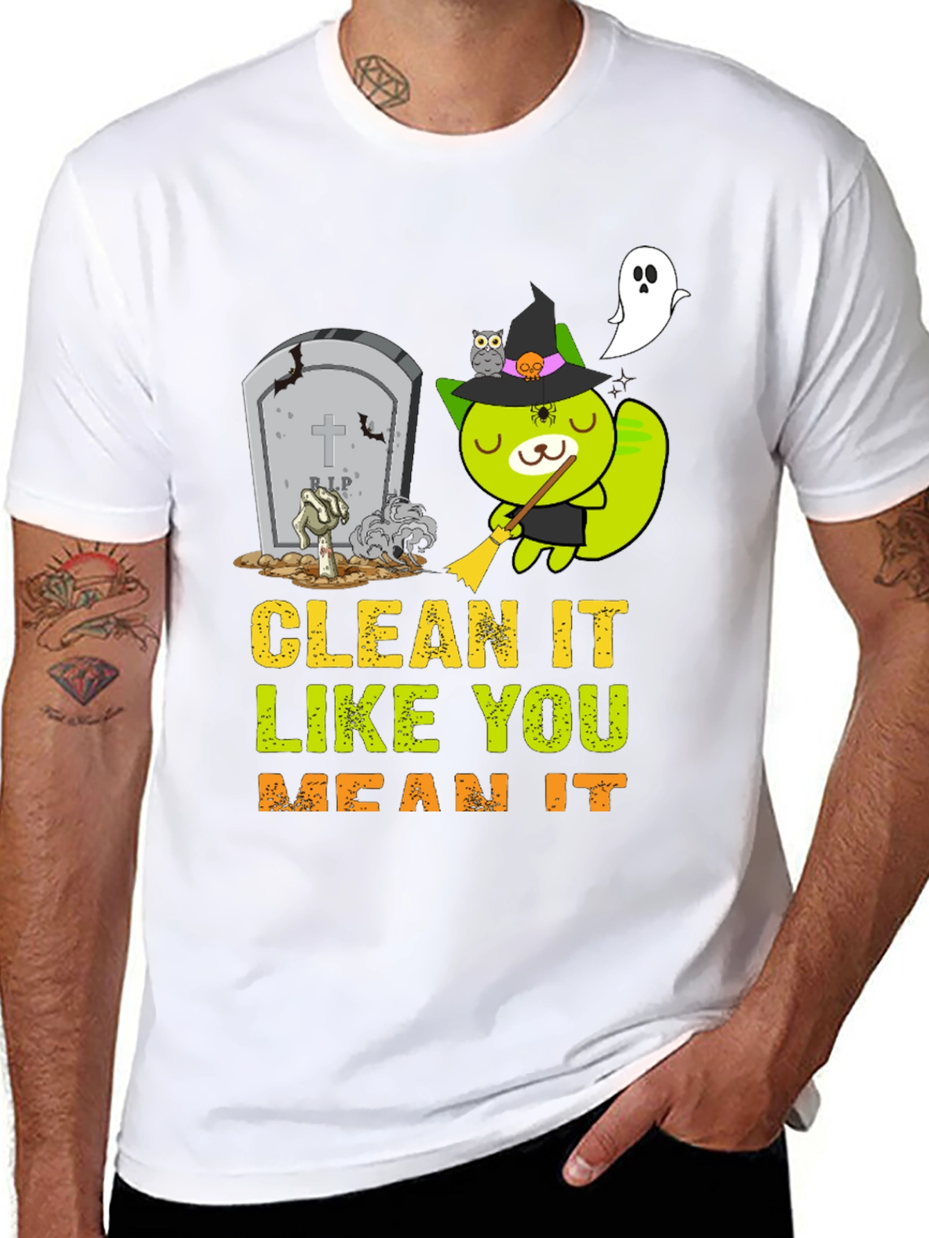 Halloween Cleaning T-Shirt