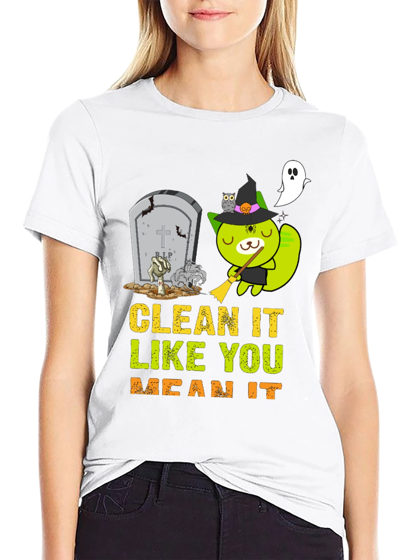 Halloween Cleaning T-Shirt