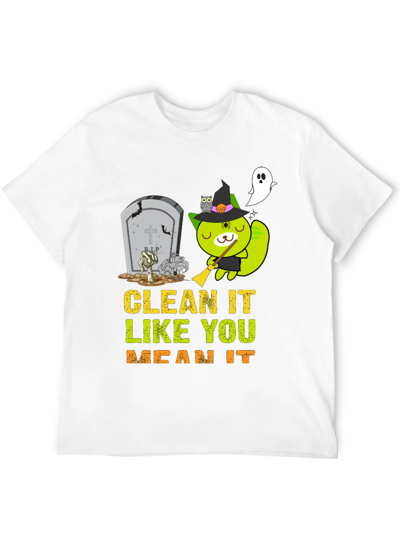 Halloween Cleaning T-Shirt