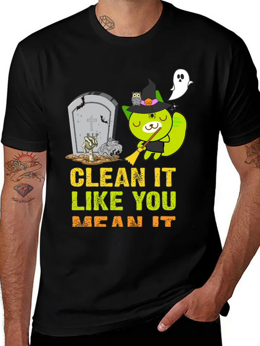 Halloween Cleaning T-Shirt