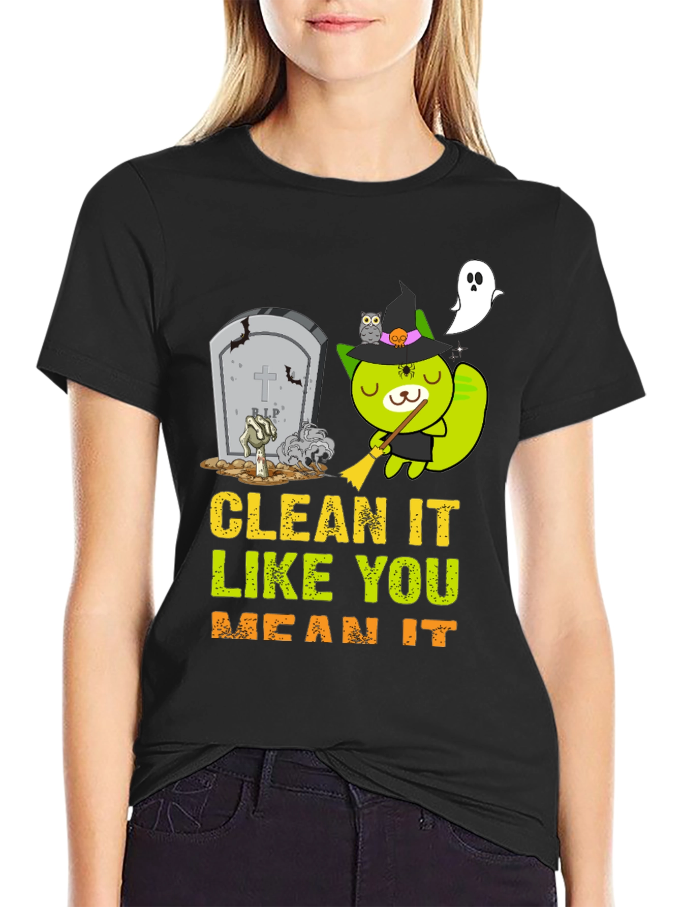 Halloween Cleaning T-Shirt