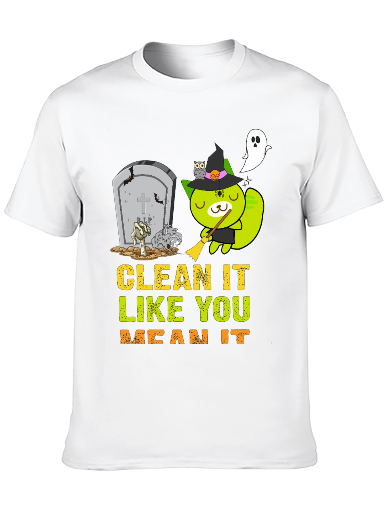 Halloween Cleaning T-Shirt