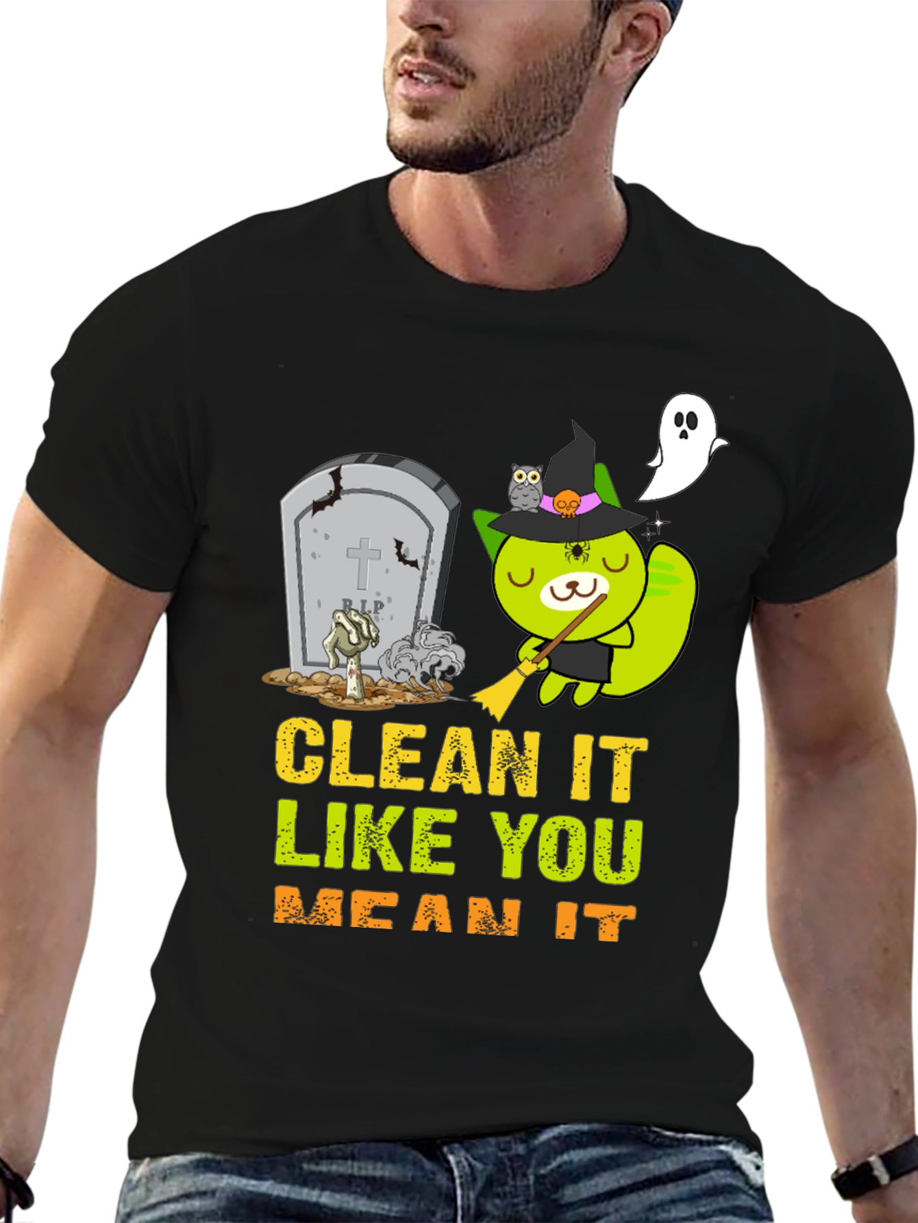 Halloween Cleaning T-Shirt