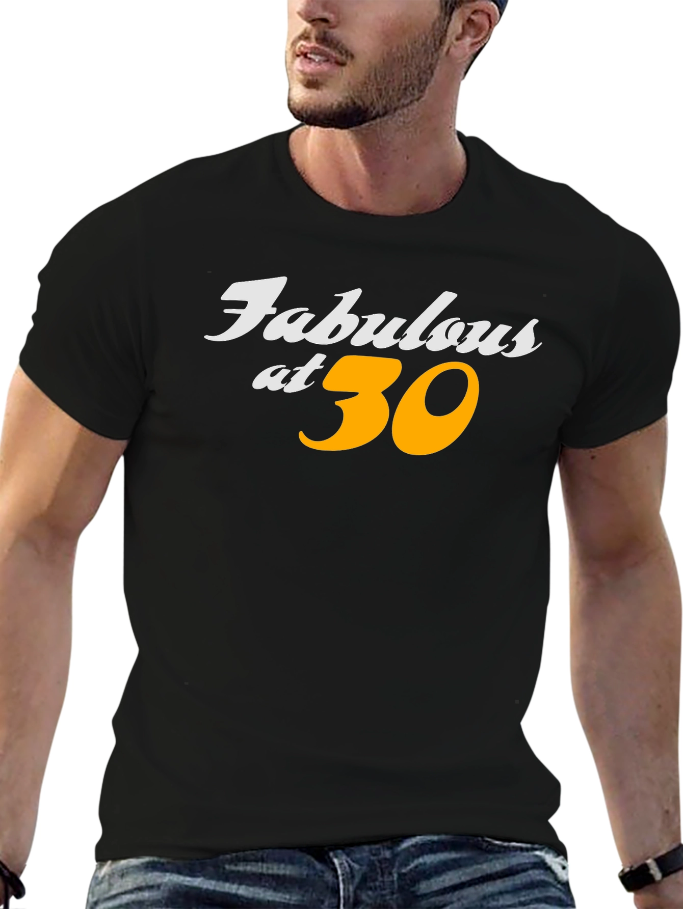 Fabulous at 30 Black T-Shirt