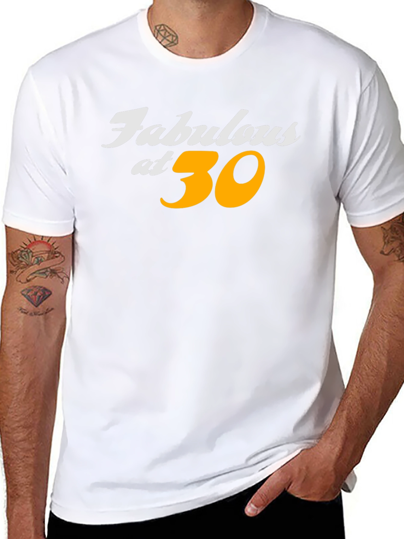 Fabulous at 30 Black T-Shirt