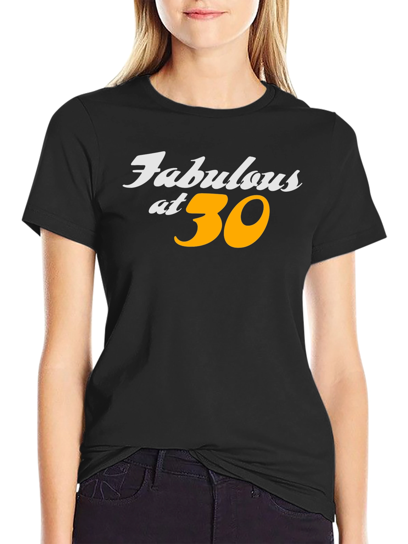 Fabulous at 30 Black T-Shirt