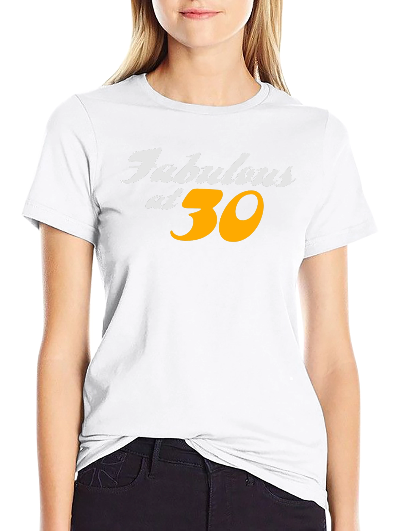 Fabulous at 30 Black T-Shirt