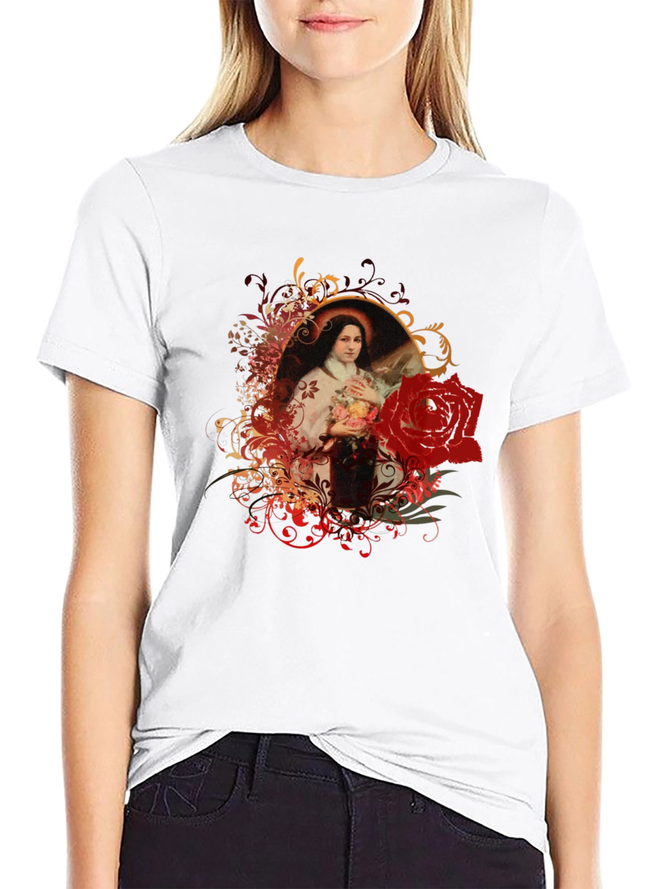 Saint Therese of Lisieux T-Shirt