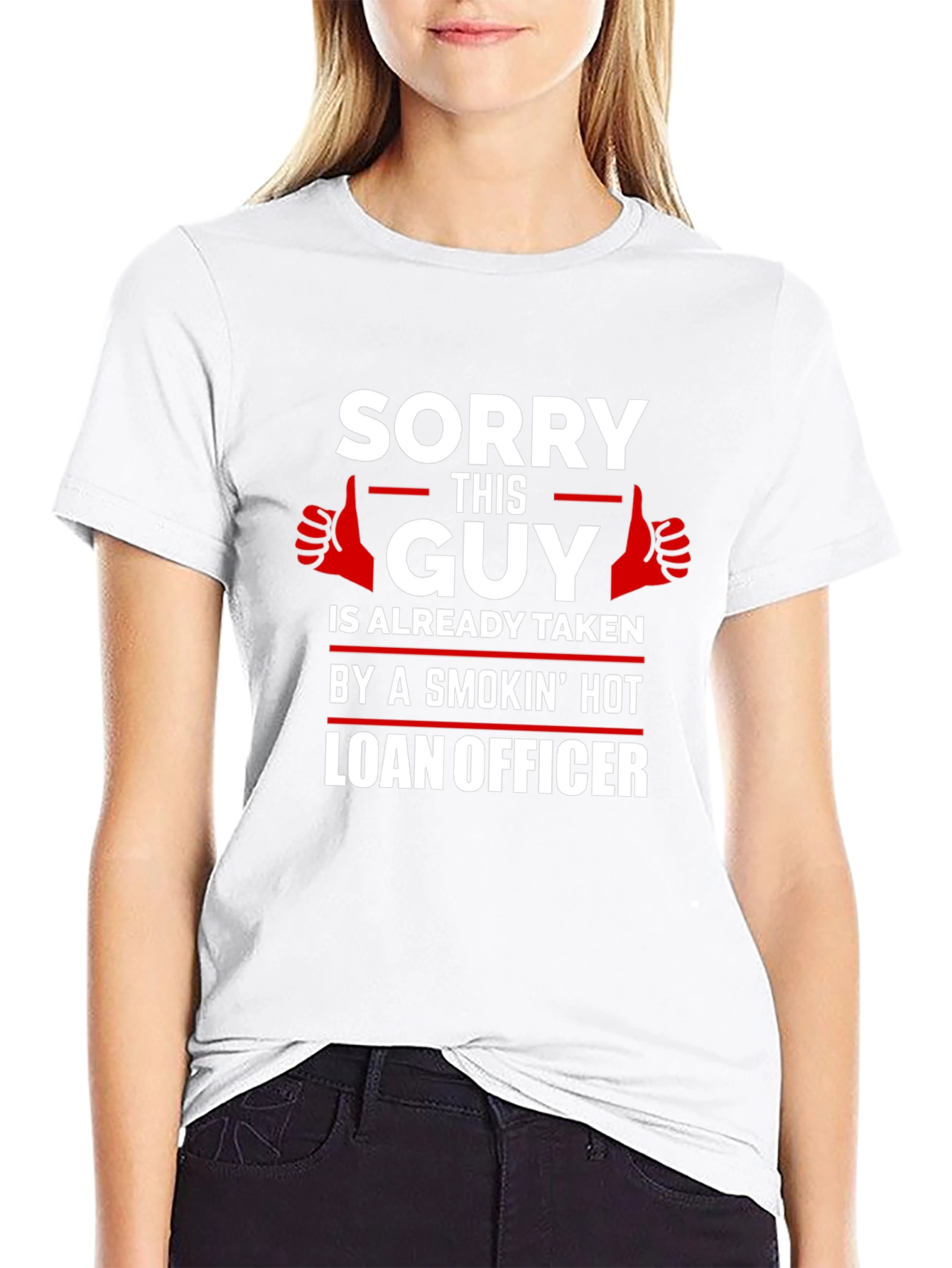 Sorry This Guy Is Taken Funny Graphic T-Shirt