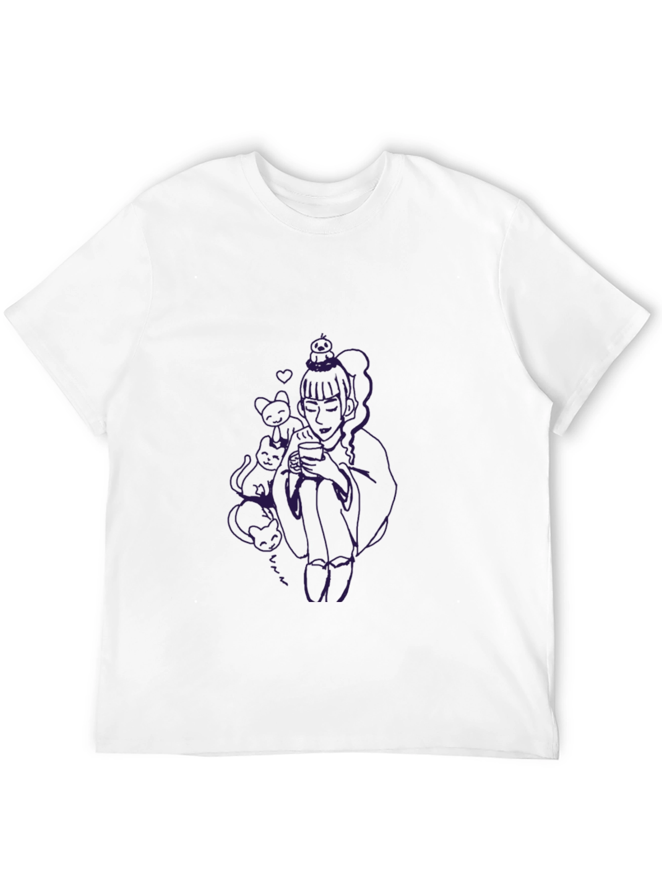 Unique Graphic Black T-Shirt