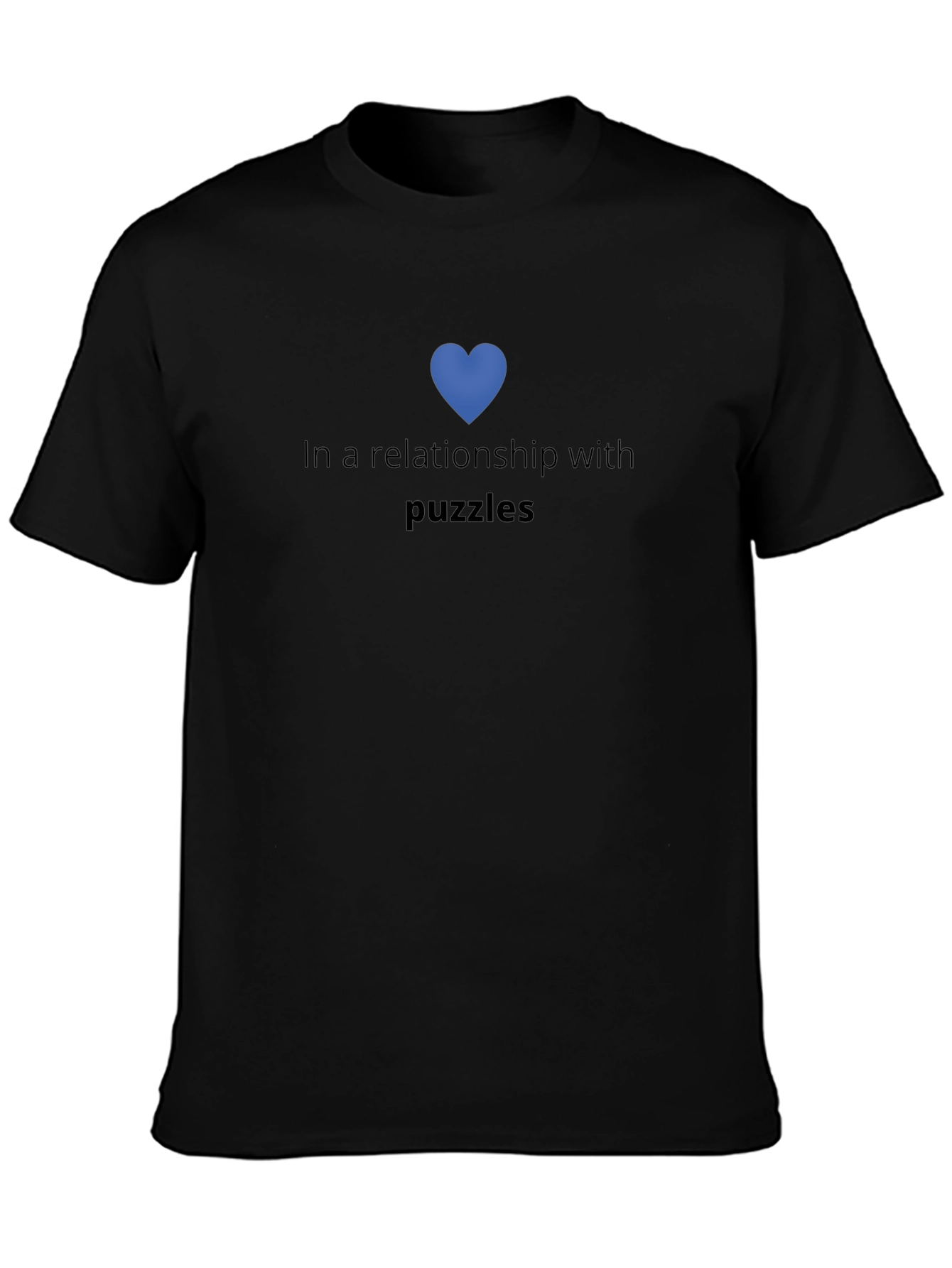 Puzzle Lover Tee - In a Relationship with Puzzles