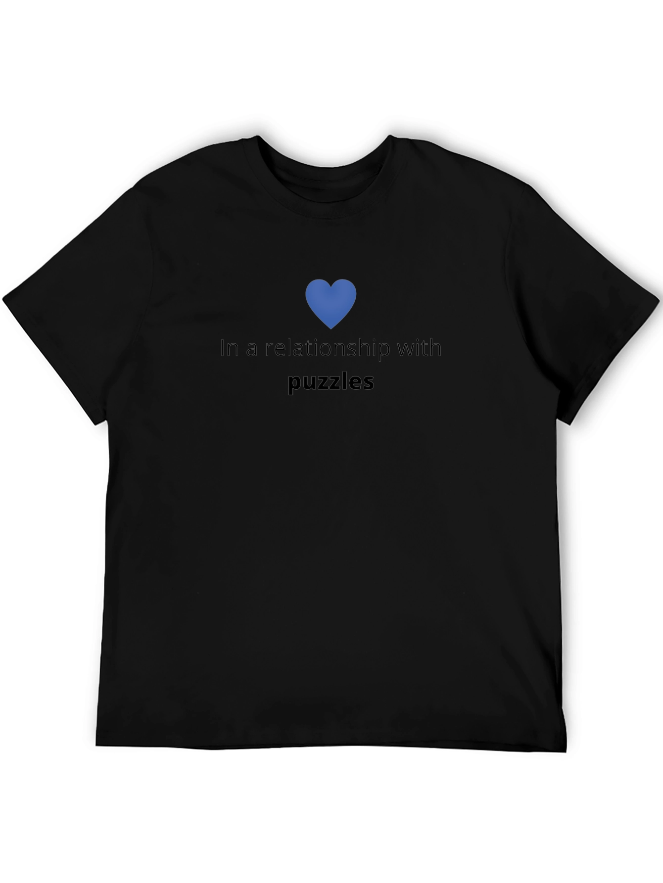 Puzzle Lover Tee - In a Relationship with Puzzles