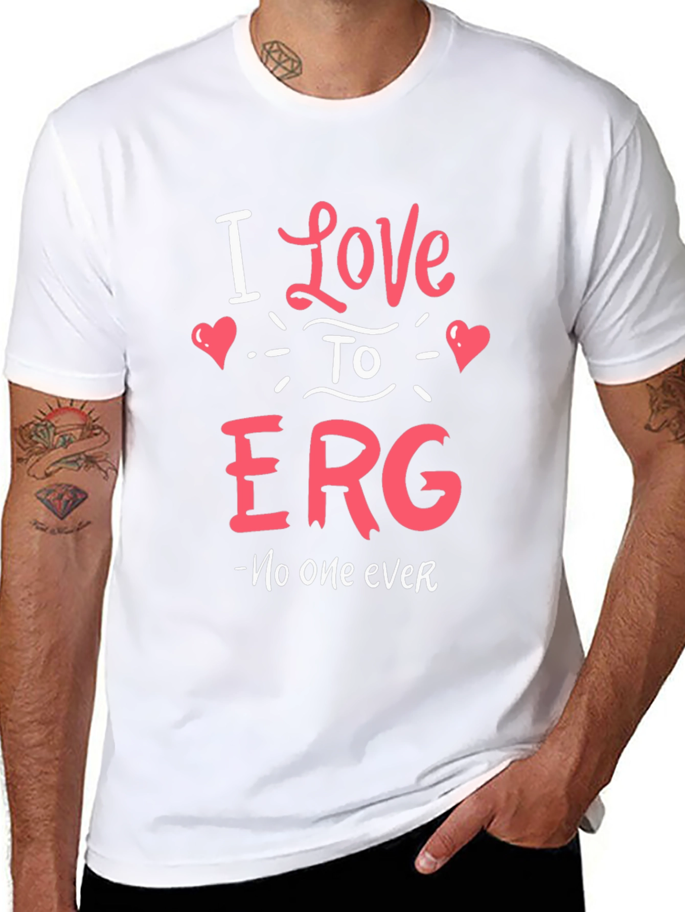 I Love to ERG T-Shirt - Funny Sarcastic Tee