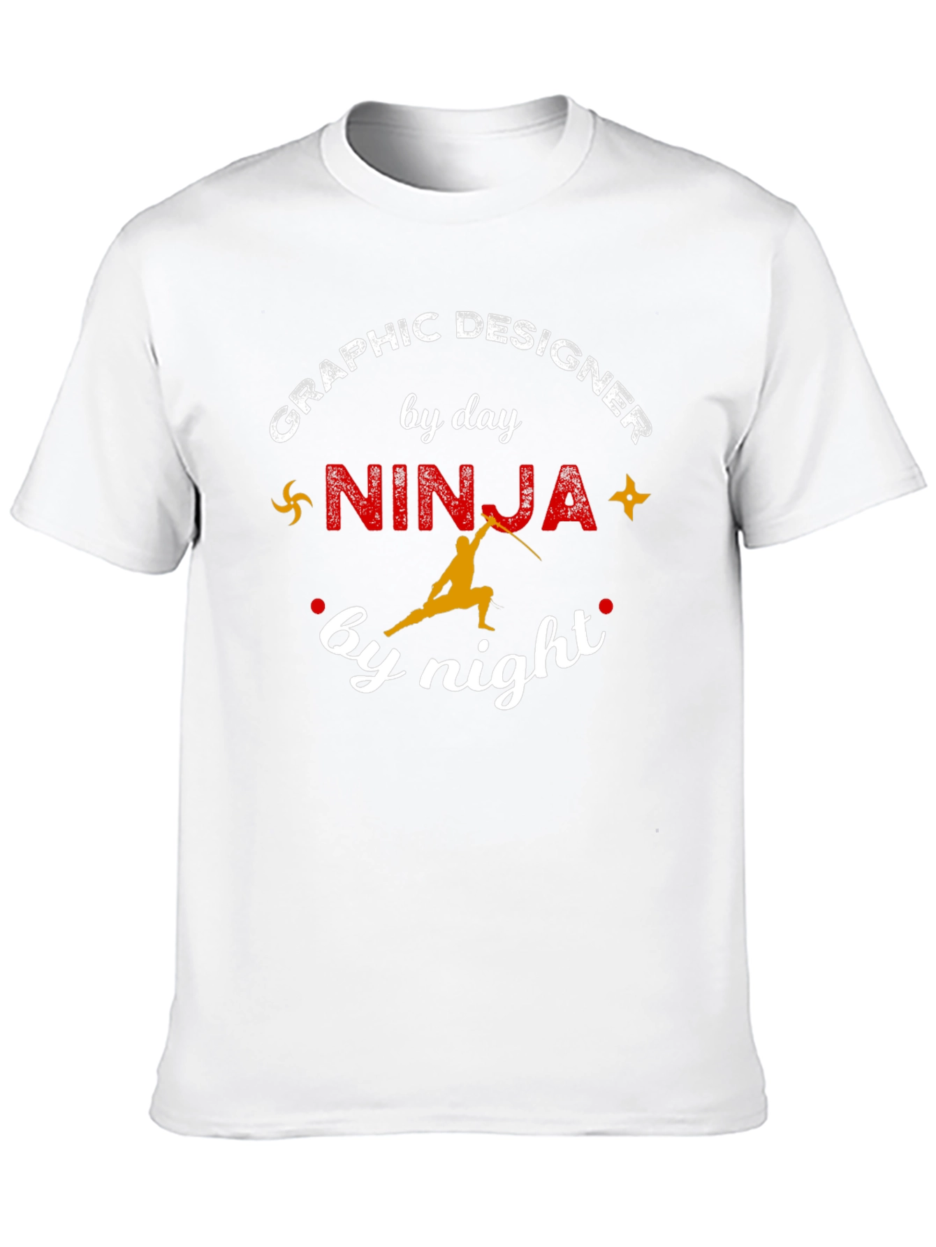 Graphic Designer Ninja T-Shirt - Unique Funny Gift