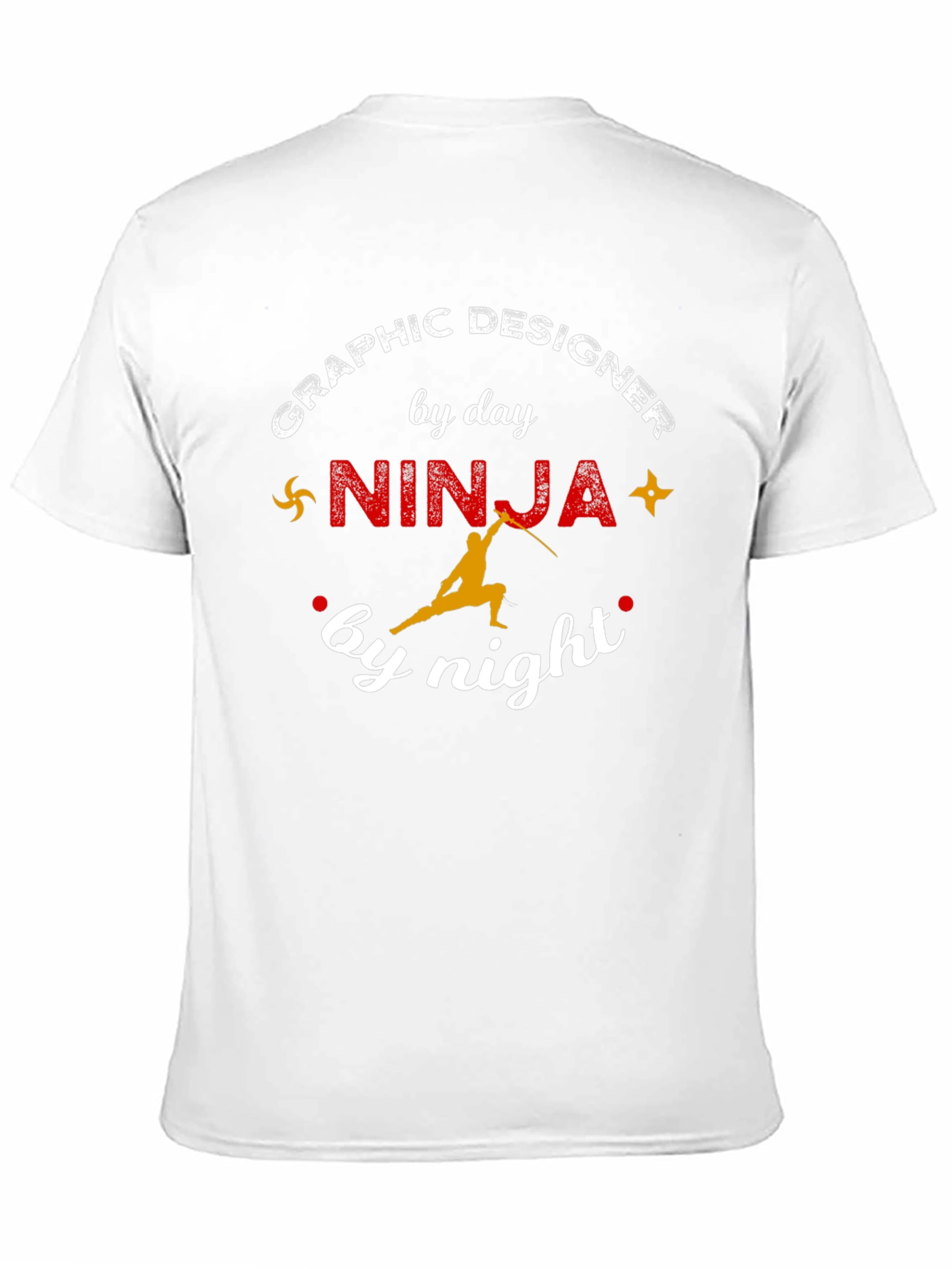 Graphic Designer Ninja T-Shirt - Unique Funny Gift