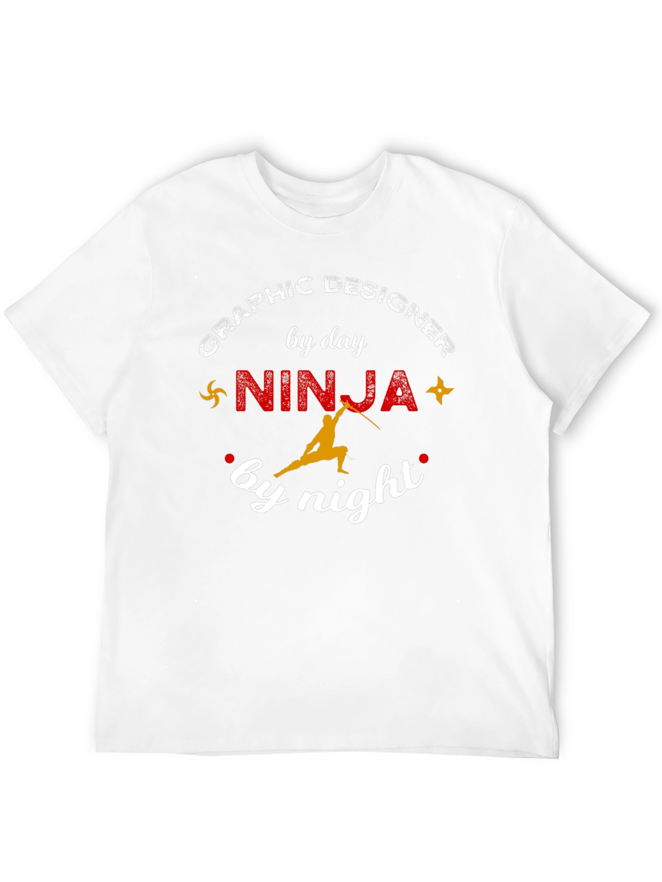 Graphic Designer Ninja T-Shirt - Unique Funny Gift