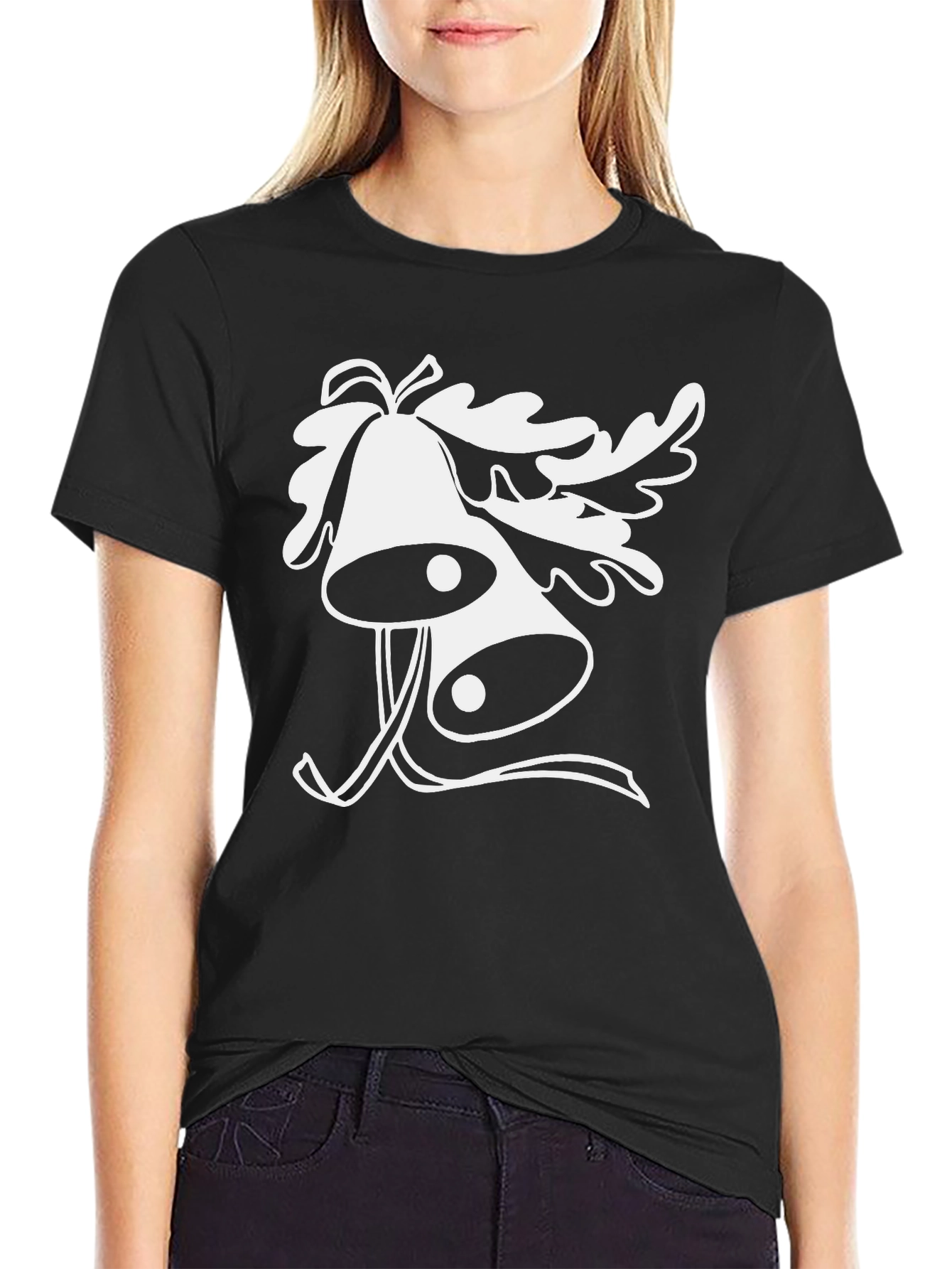 Festive Bells Graphic Tee - Holiday Style