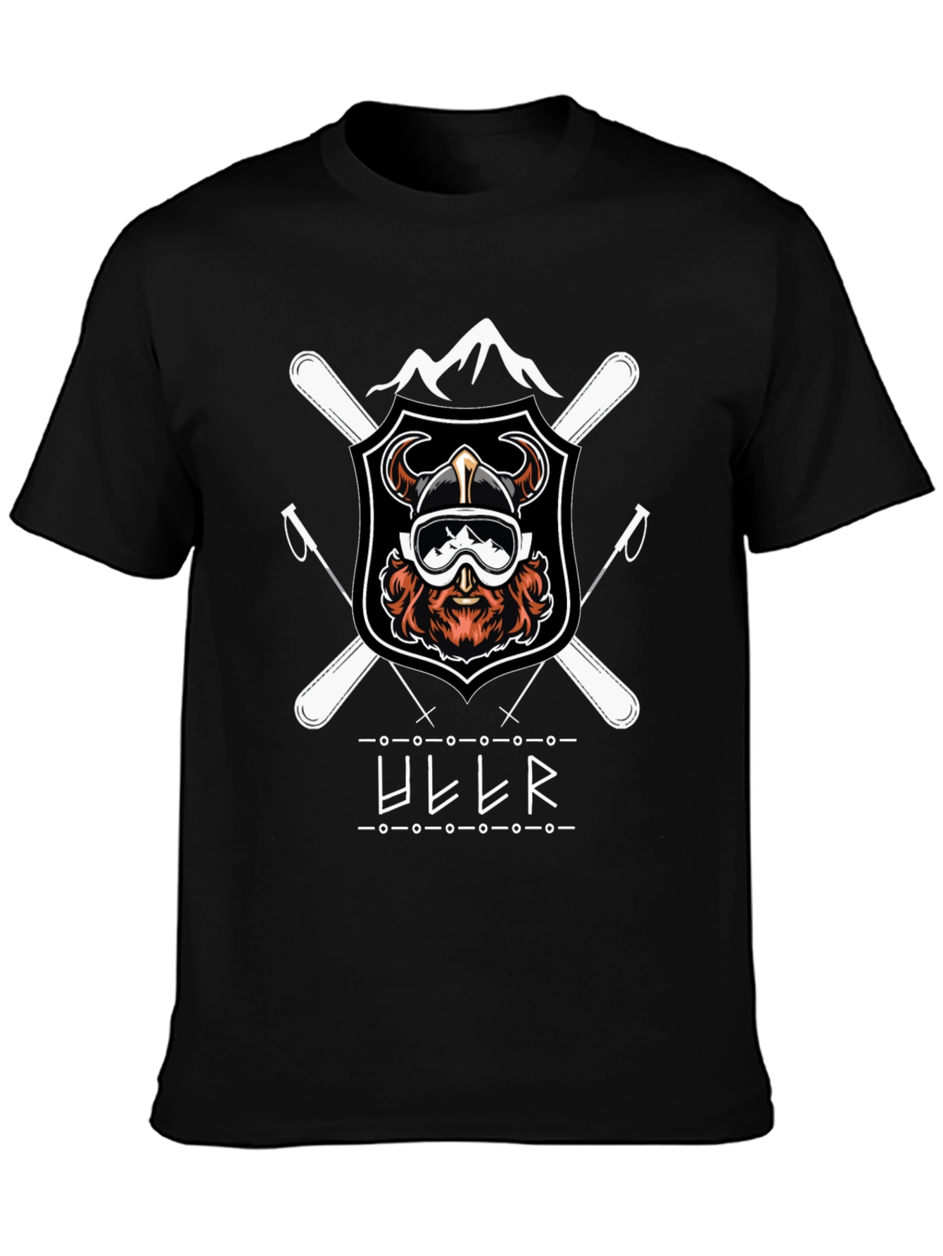 Ullr Viking Ski Graphic T-Shirt